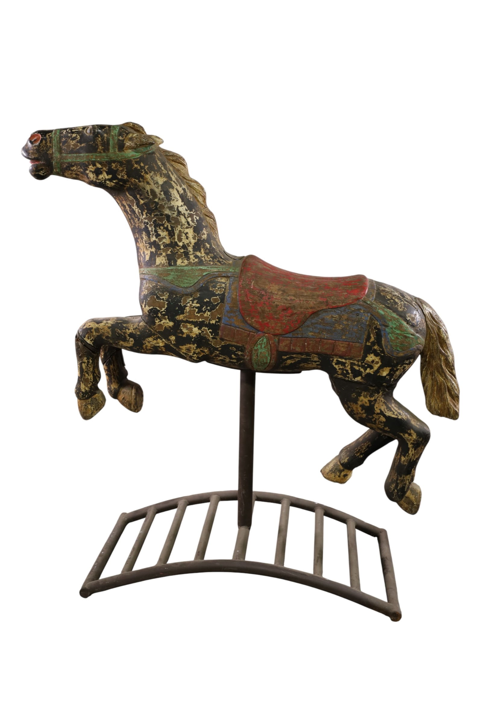 WOODEN CAROUSEL HORSE (1 of 5)