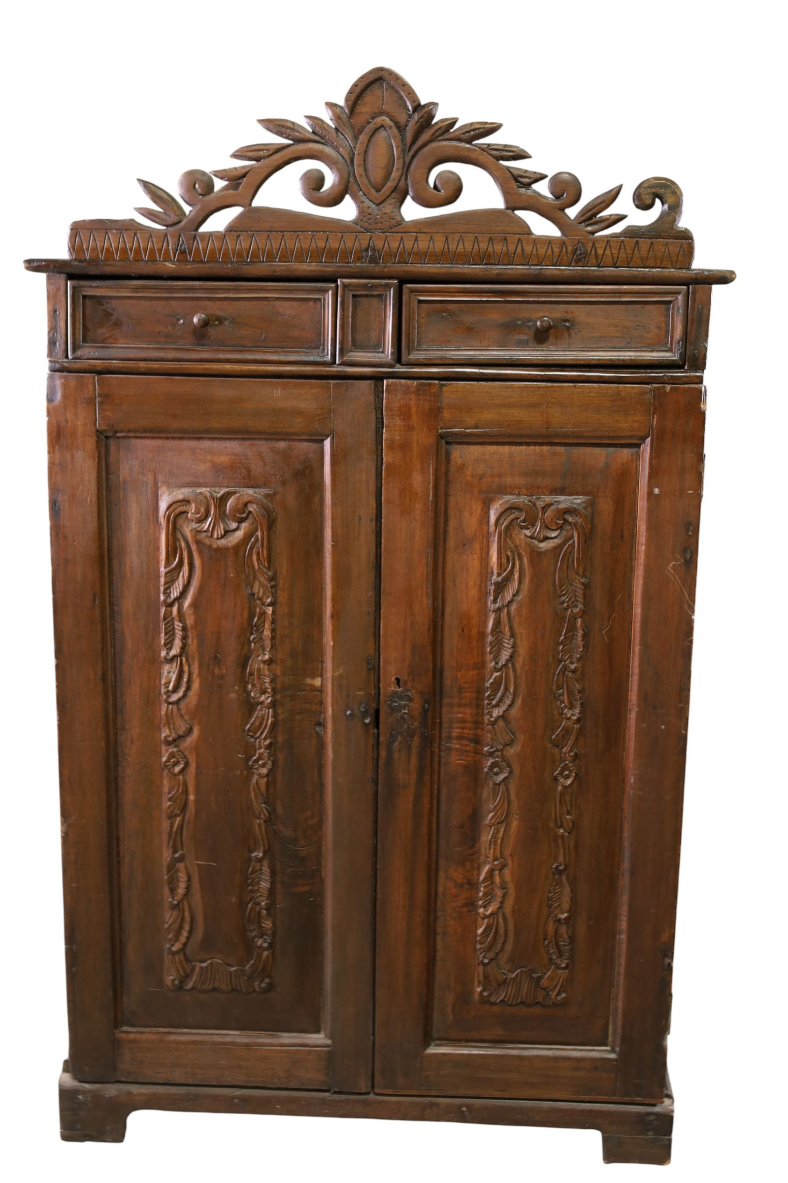 SPANISH COLONIAL HALL CABINET (1 of 4)