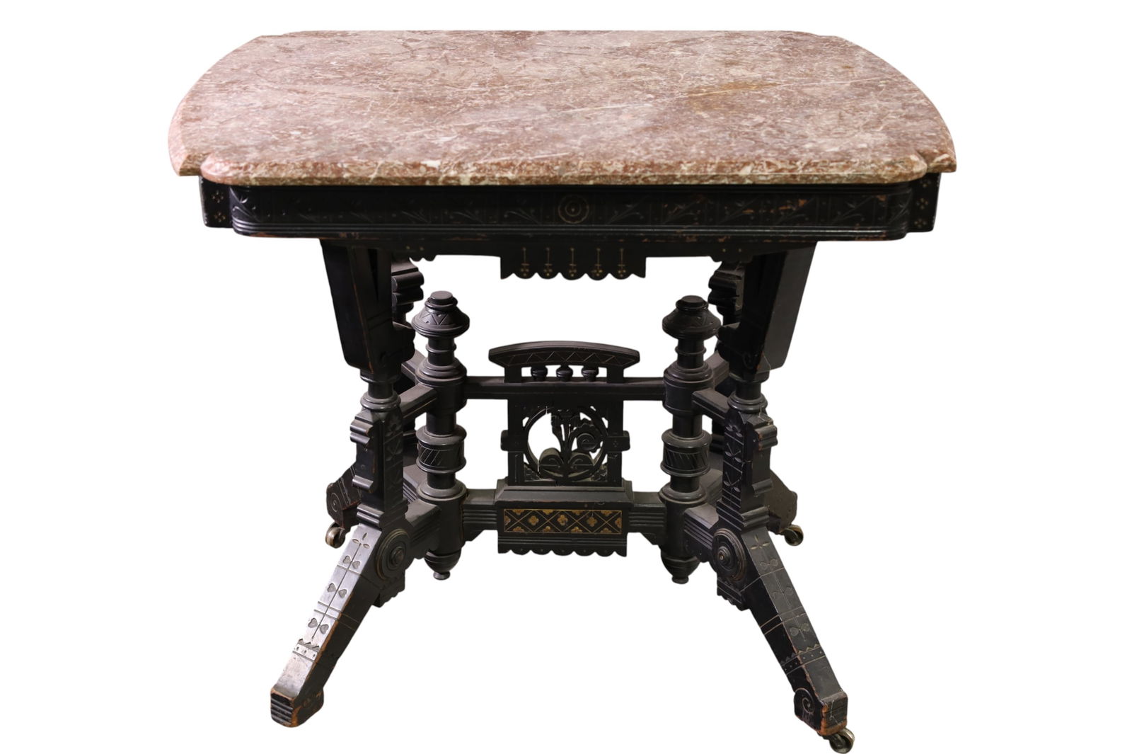 VICTORIAN PARLOR TABLE (1 of 3)