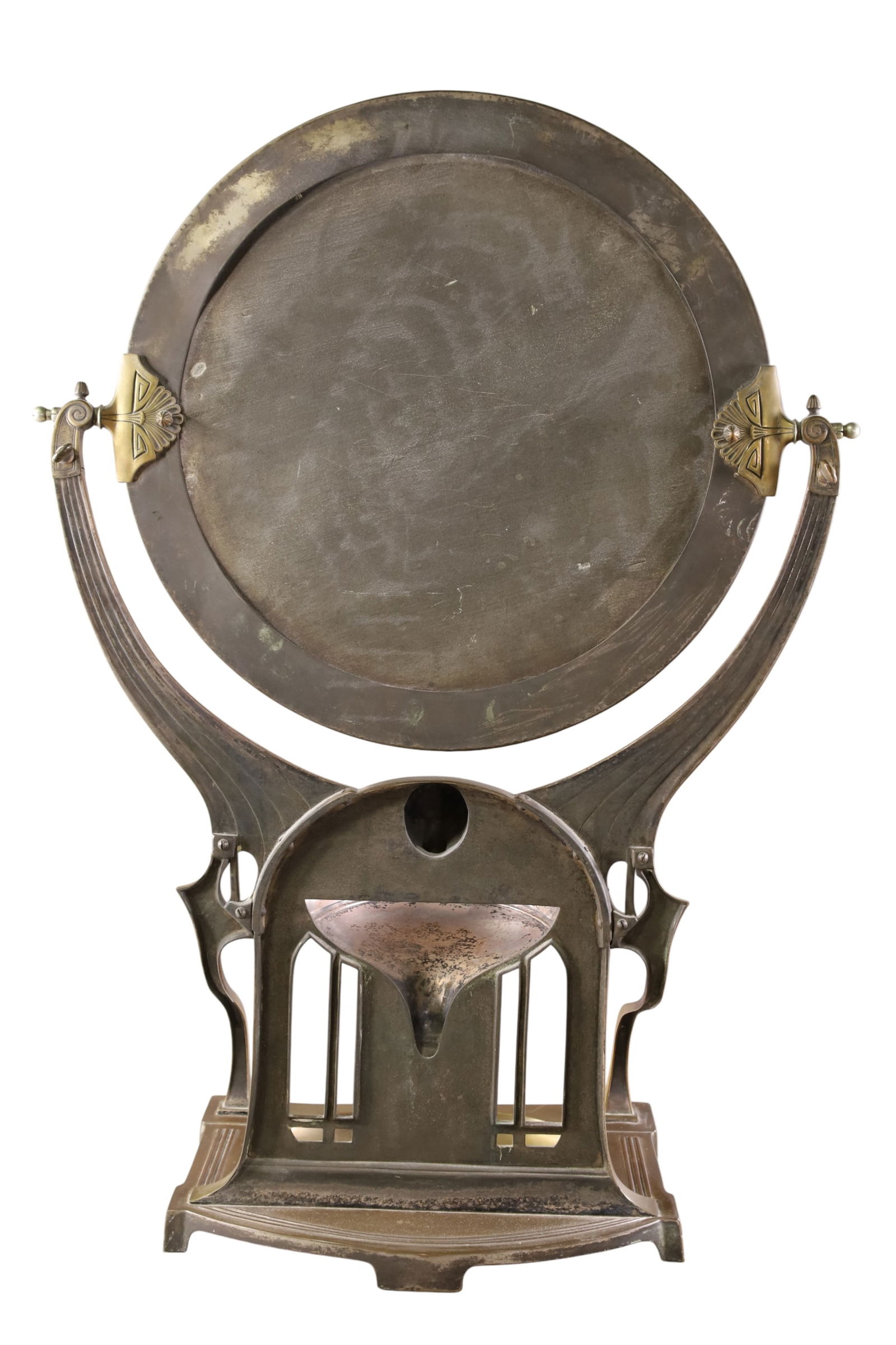 GERMAN JUGENDSTIL GRAND TABLE MIRROR - 6