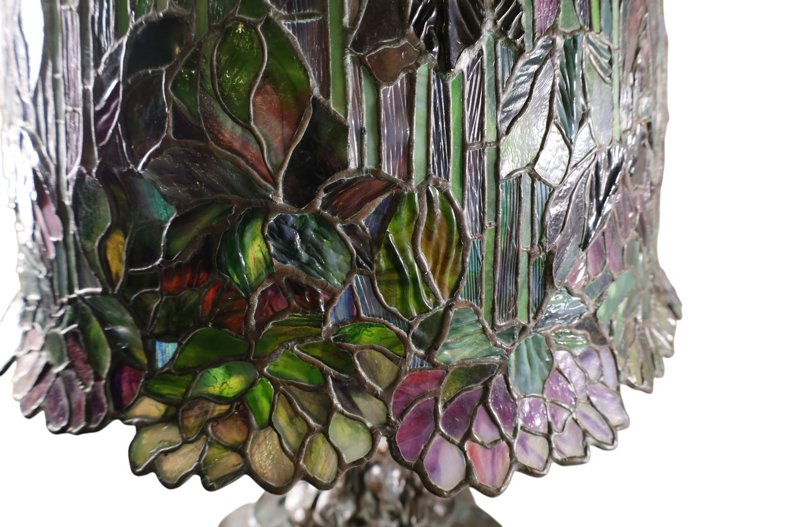 BUFFALO STUDIOS BRONZE TABLE LAMP - 7