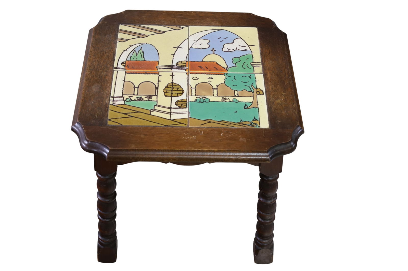 CALIFORNIA TILE TOP TABLE (1 of 2)