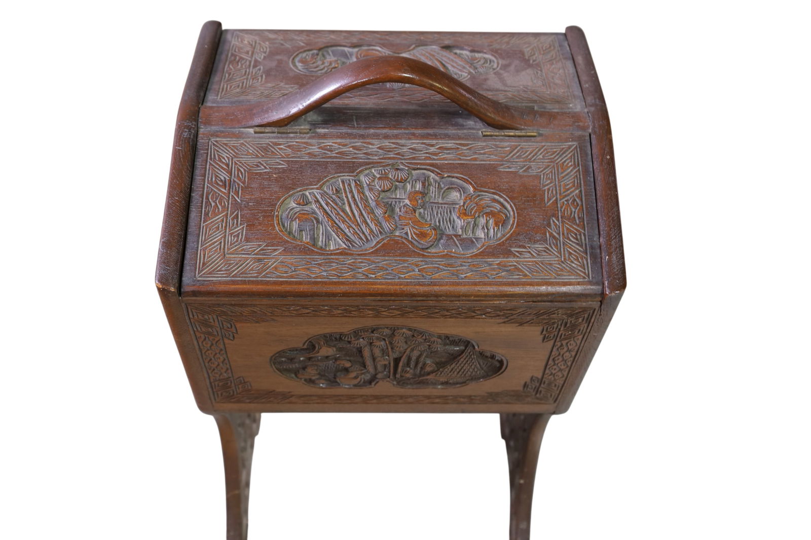 ASIAN SEWING BOX - 3