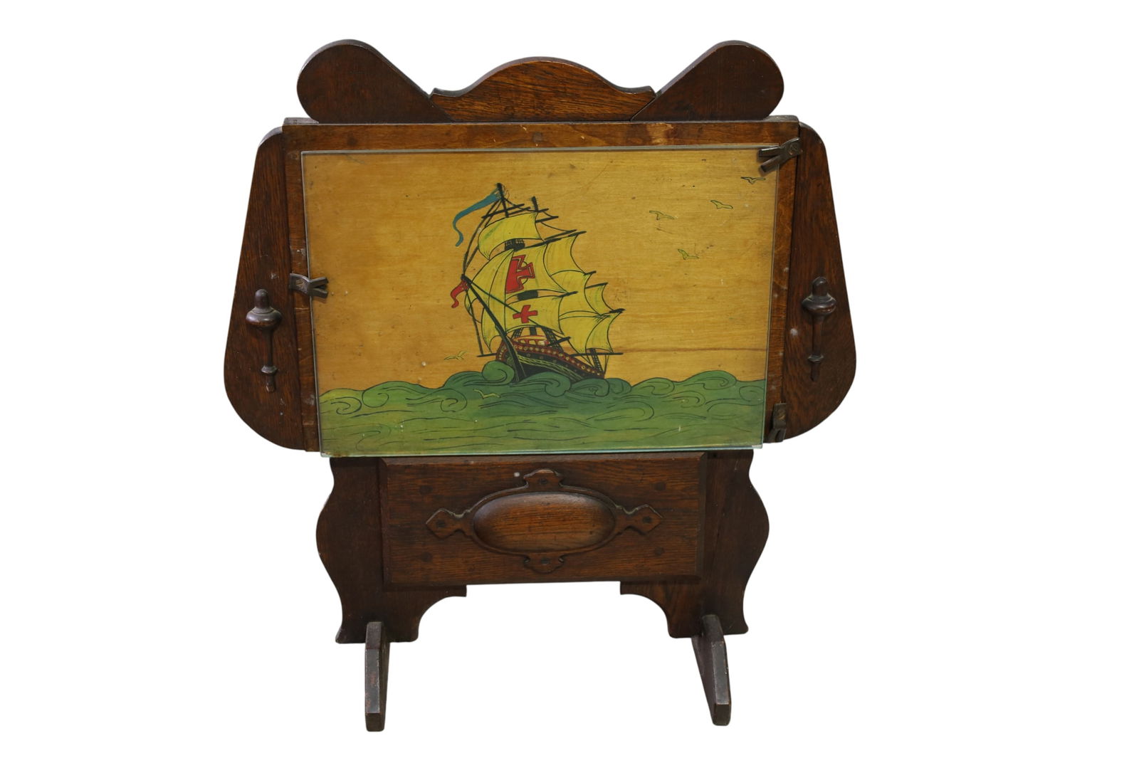 ARTS & CRAFTS FIRE SCREEN (1 of 2)