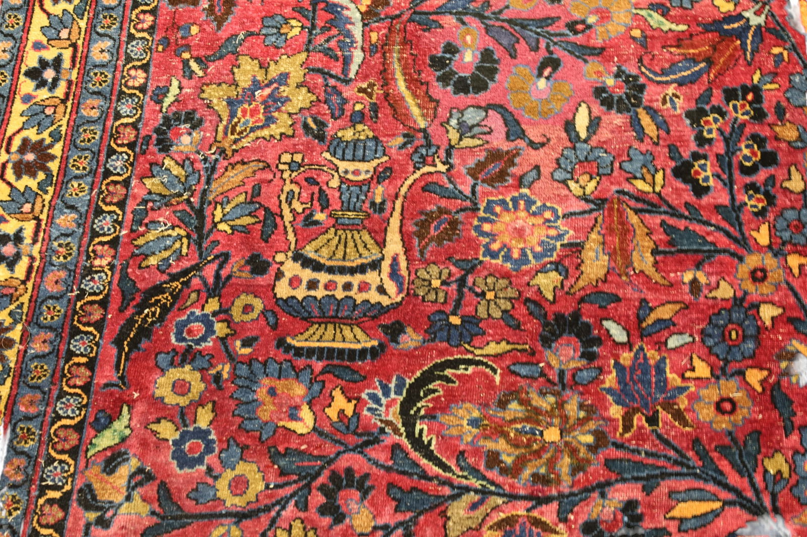 APPROX 19' x 9' 9" HANDMADE WOOL RUG - 4