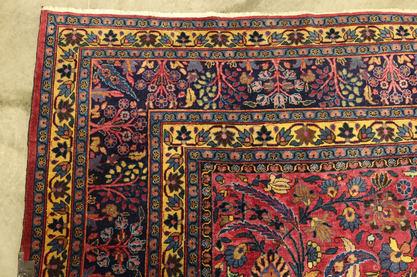 APPROX 19' x 9' 9" HANDMADE WOOL RUG - 6