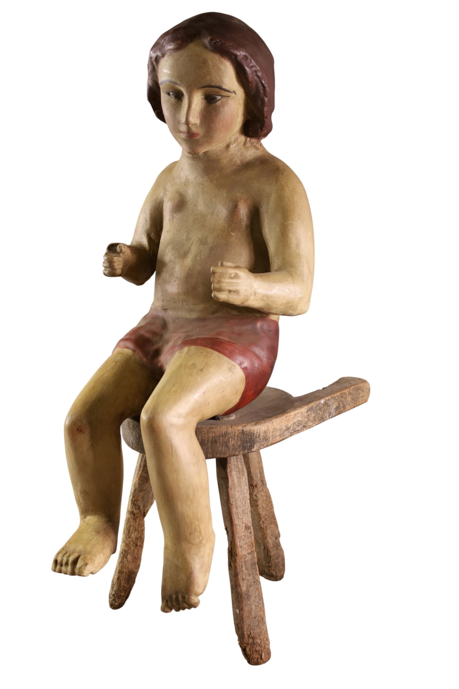 SEATED CHILD FIGURE (1 of 2)