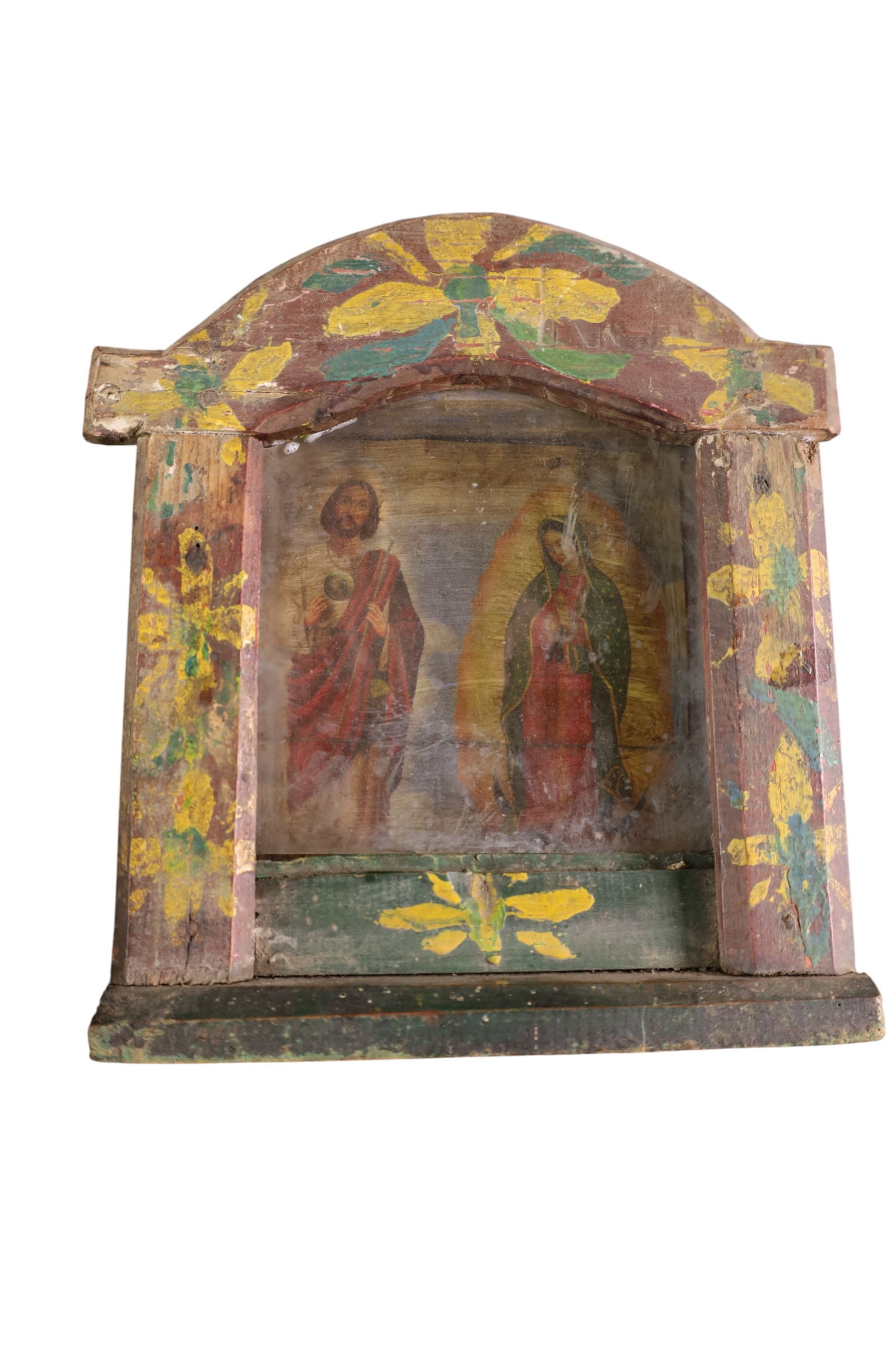 3 RELIGIOUS PAINTED SHADOWBOXES - 2