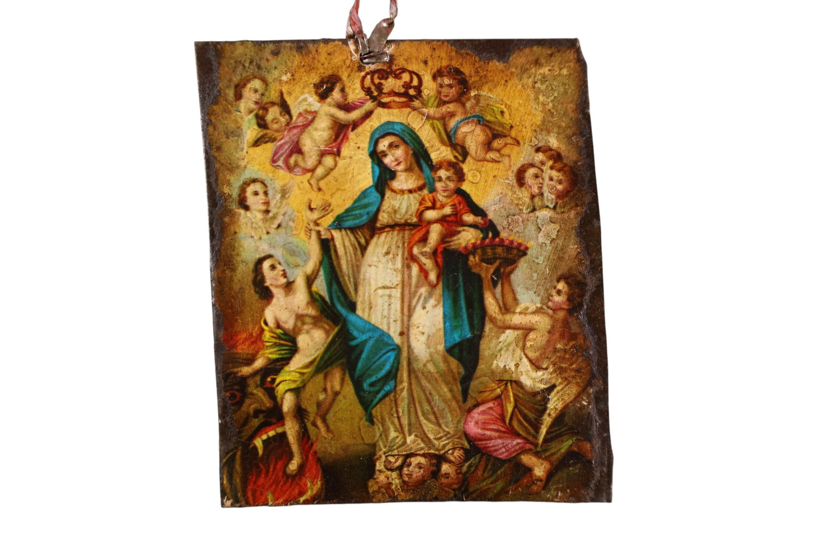 5 RELIGIOUS PAINTINGS - 4