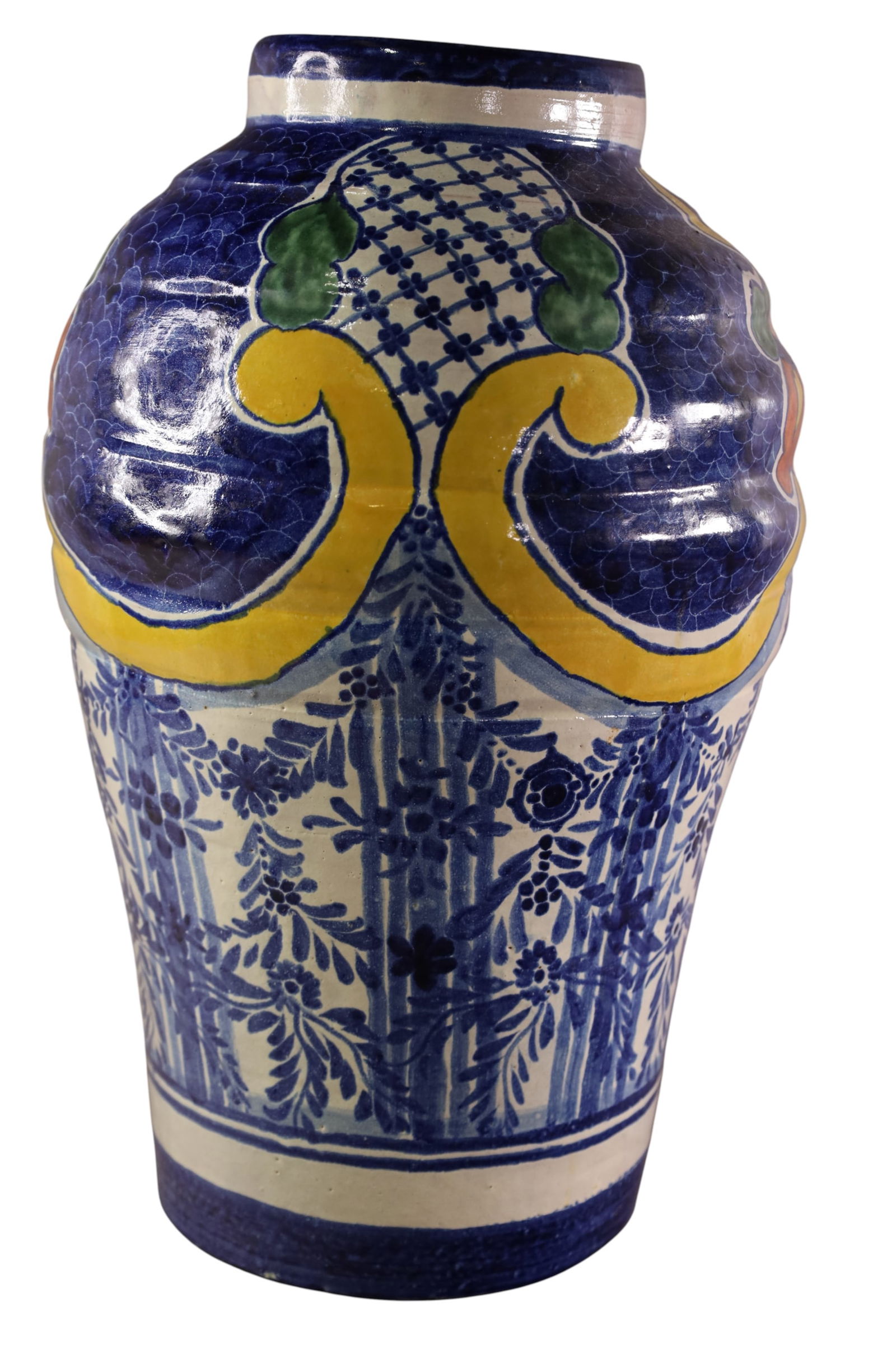 LARGE MEXICAN POTTERY VASE - 2