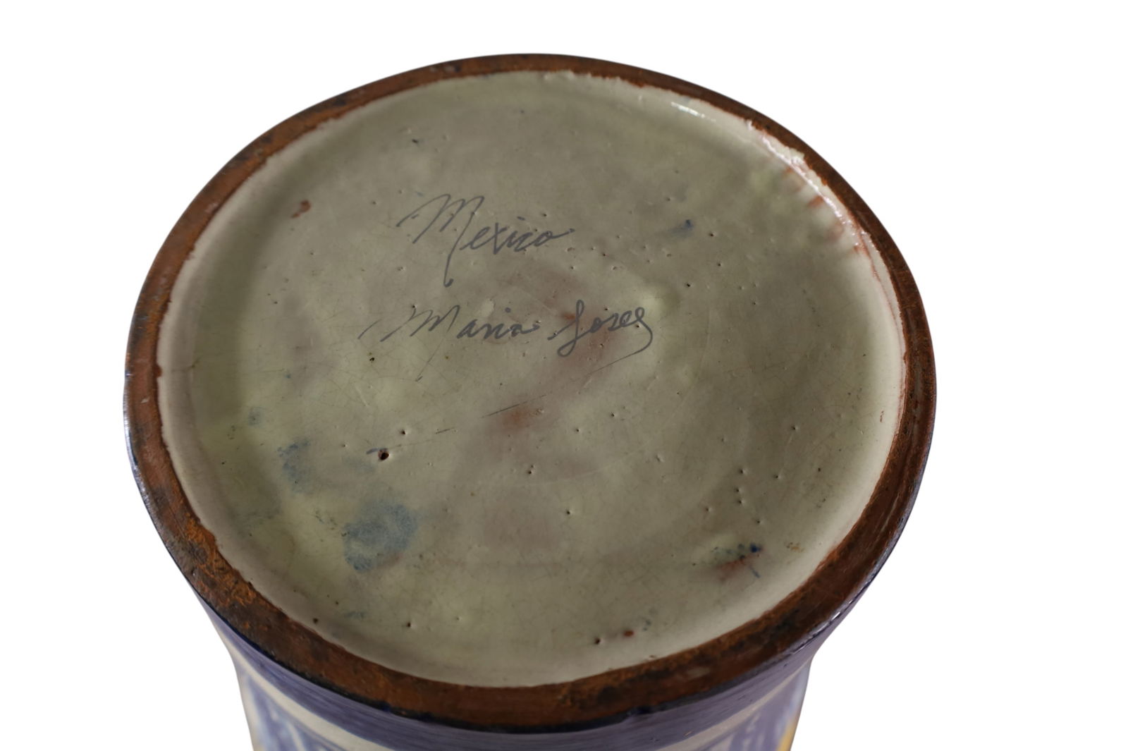 LARGE MEXICAN POTTERY VASE - 3