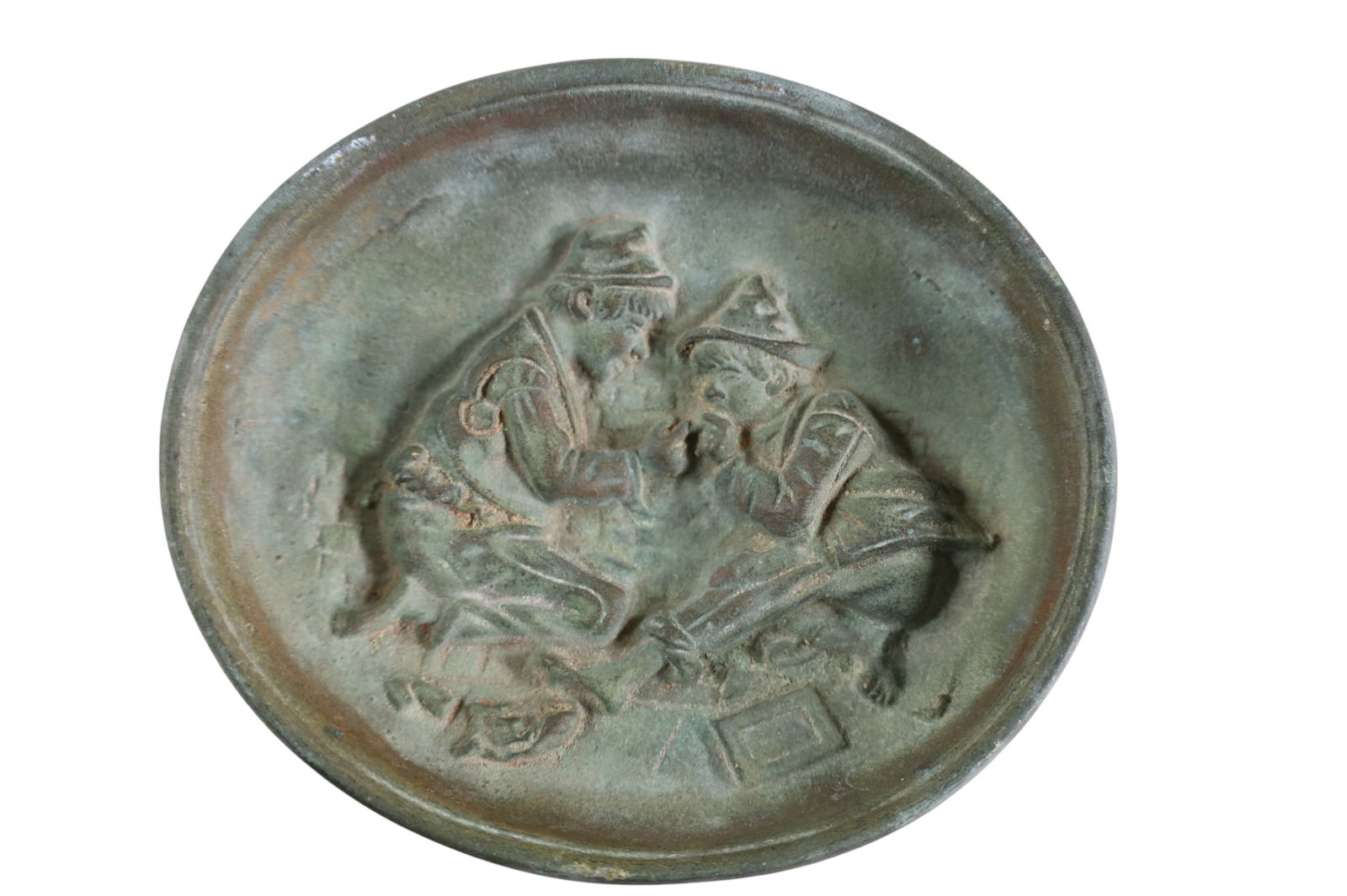 3 CAST METAL TABLE ITEMS - 2