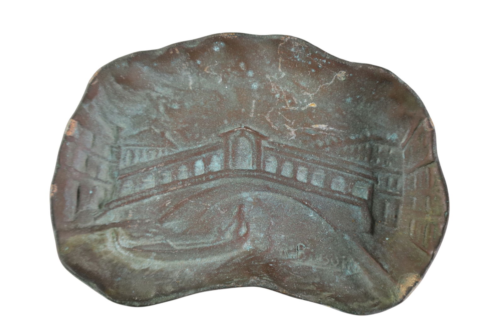 3 CAST METAL TABLE ITEMS - 3