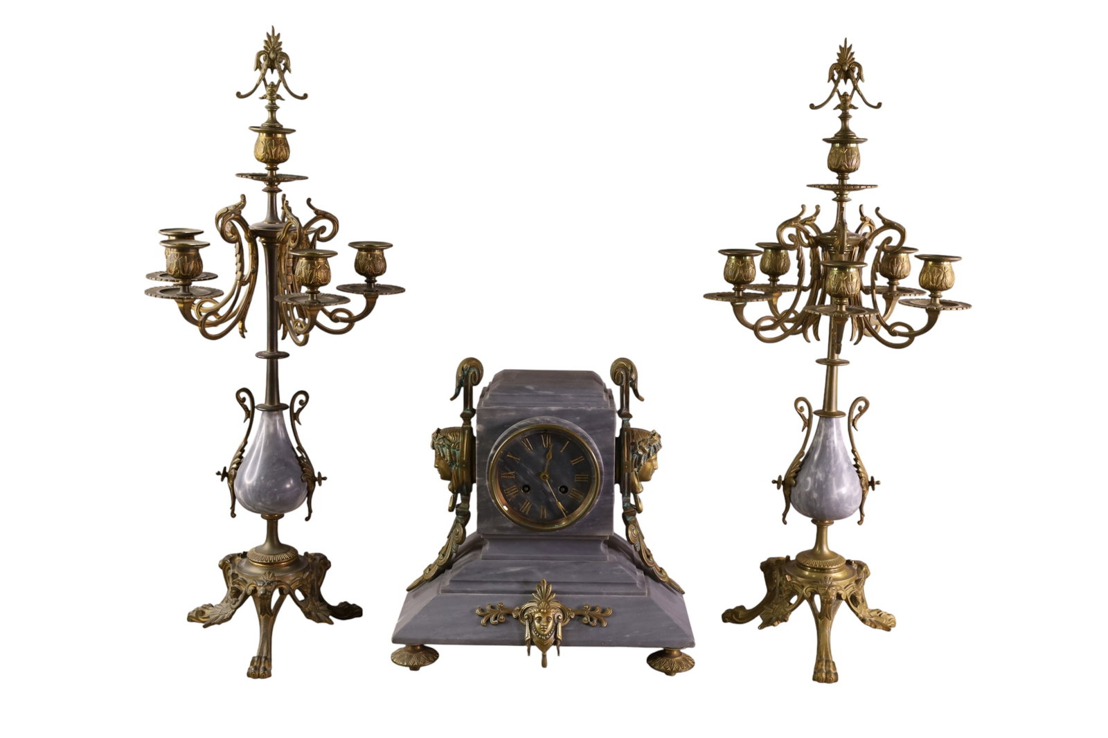 FRENCH MANTLE CLOCK (1 of 6)