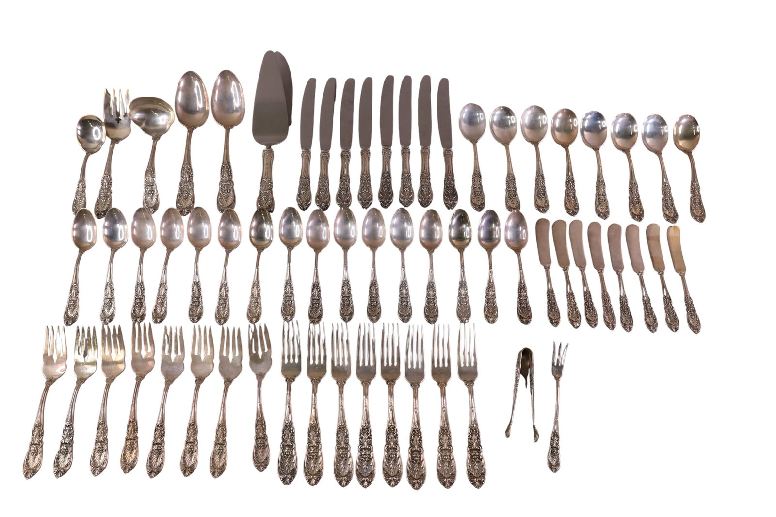 INTERNATIONAL STERLING FLATWARE SET (1 of 3)