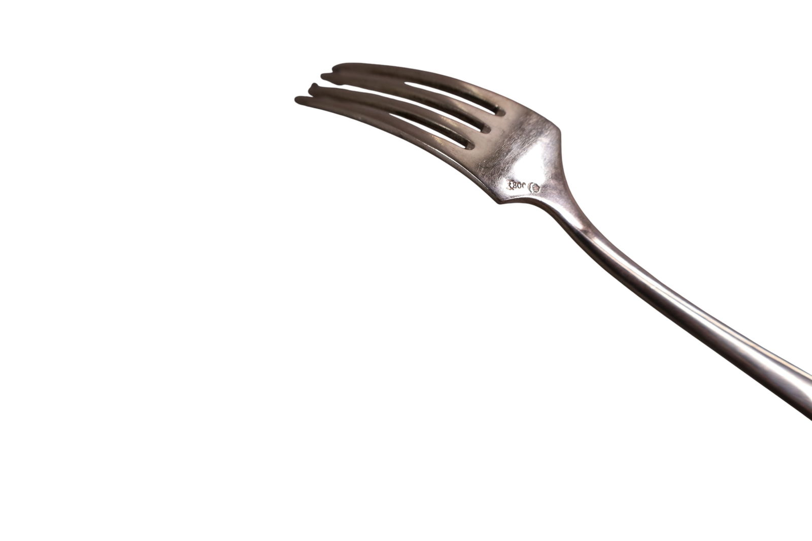 SMALL 800 SILVER FLATWARE SET - 3