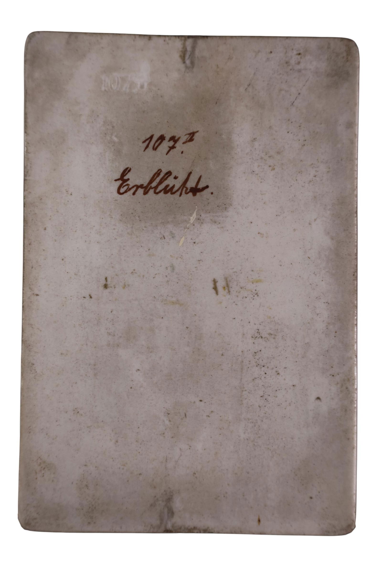 FRAMED GERMAN PORCELAIN PLAQUE - 3