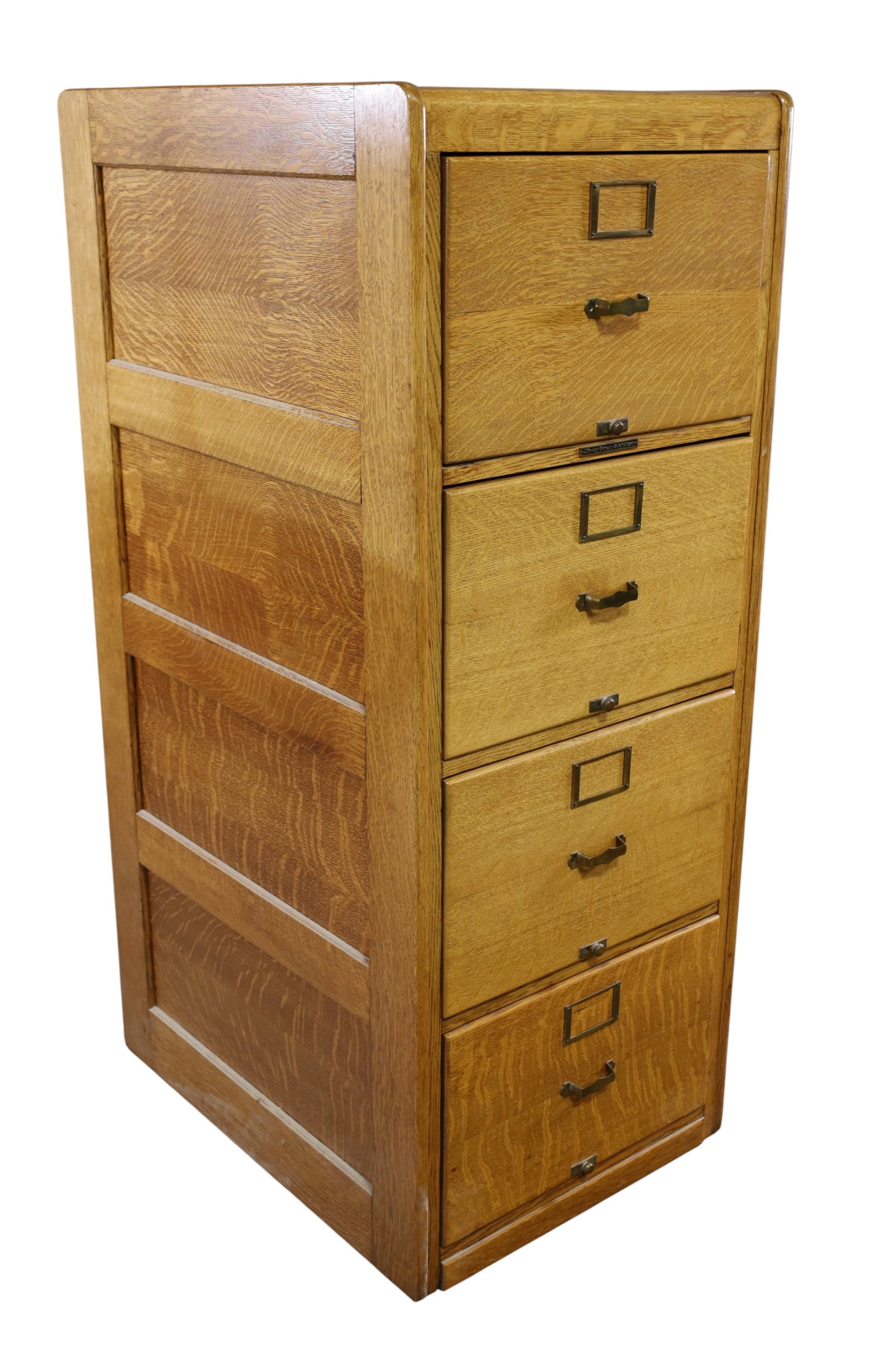 AMERICAN OAK FILE CABINET (1 of 2)