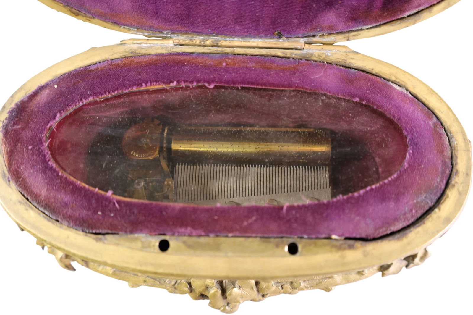 LARGE BRONZE MUSIC BOX - 5