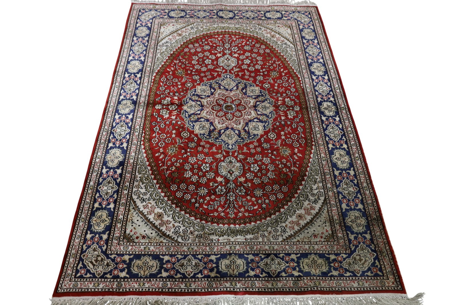 APPROX 5' 10" x 4' HANDMADE RUG (1 of 4)