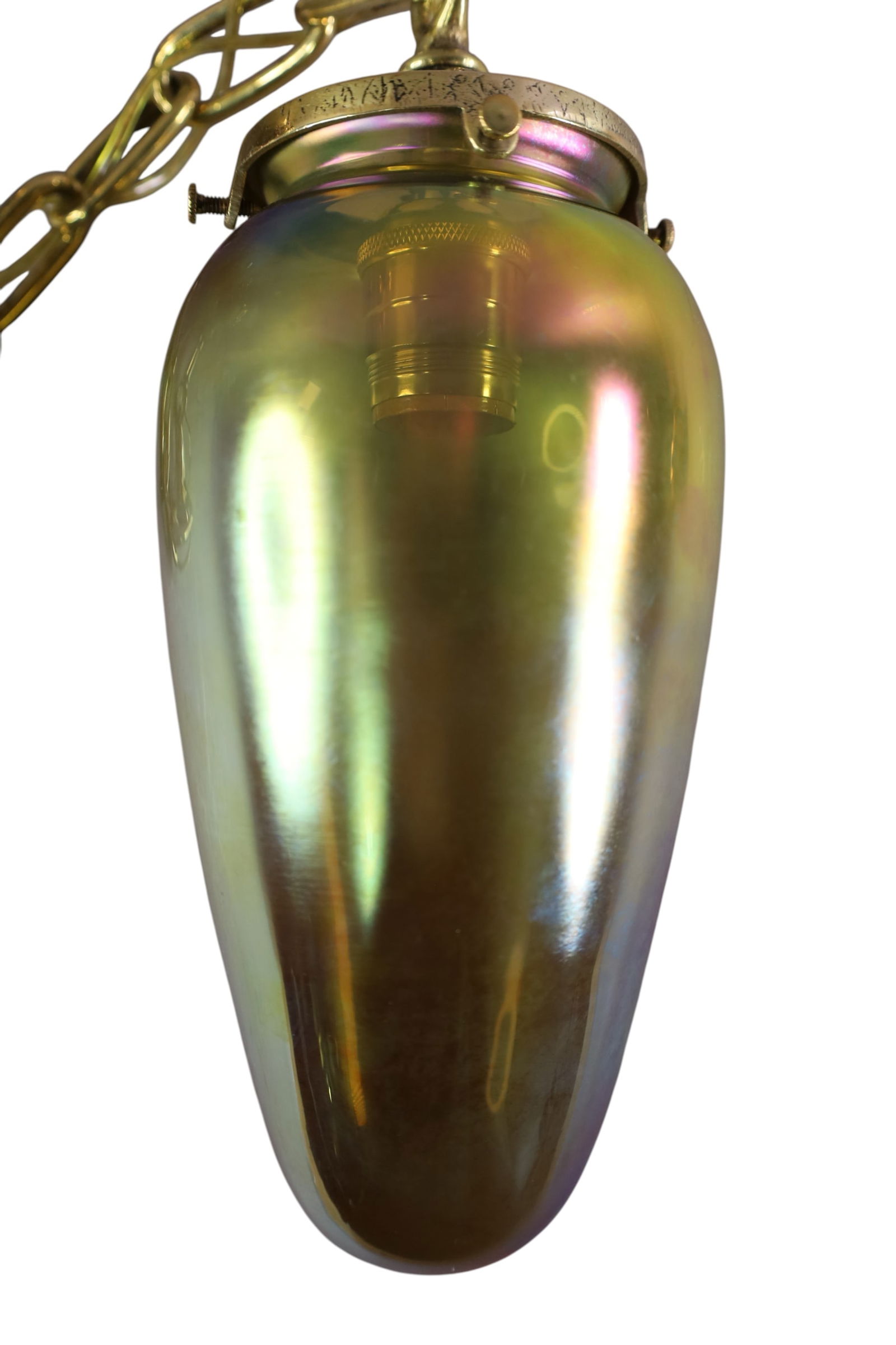 ART GLASS HANGING LIGHT - 2