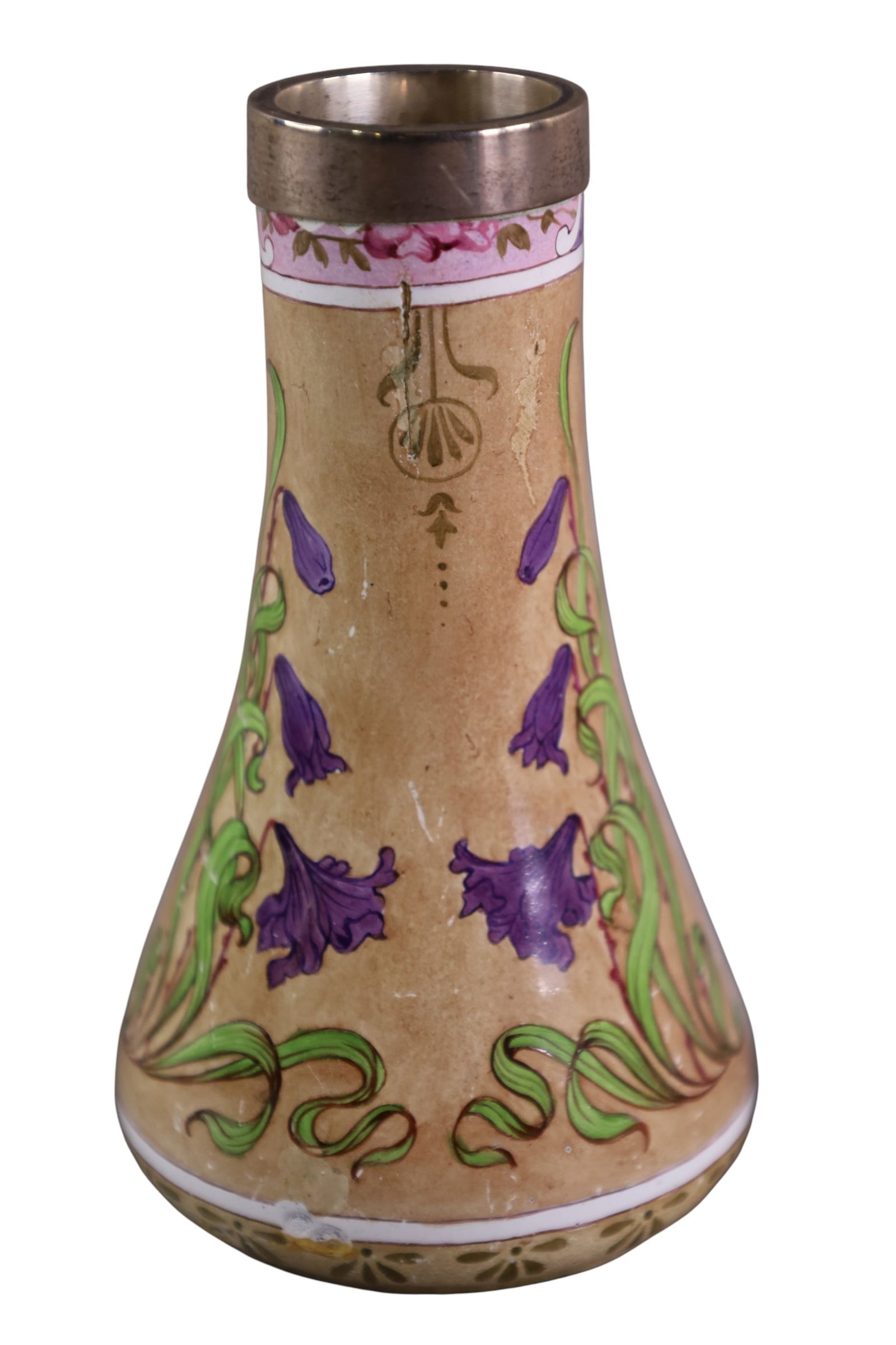 AUSTRIAN ENAMEL VASE - 2