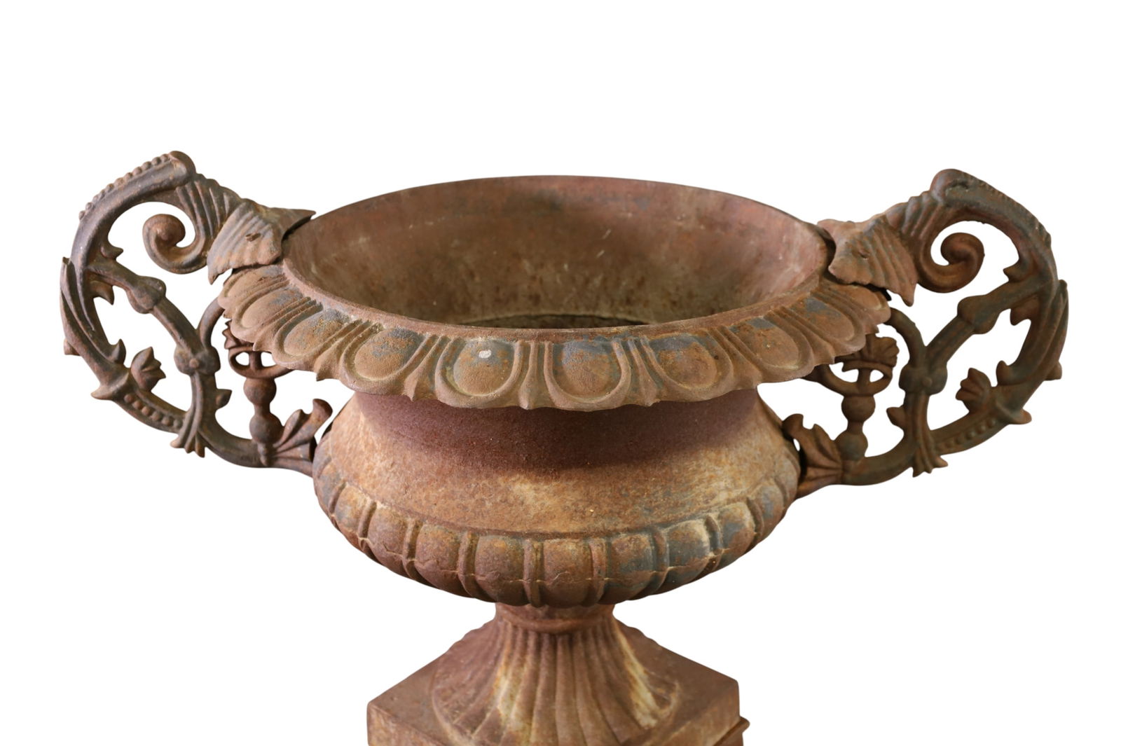 VICTORIAN CAST IRON PLANTER - 2