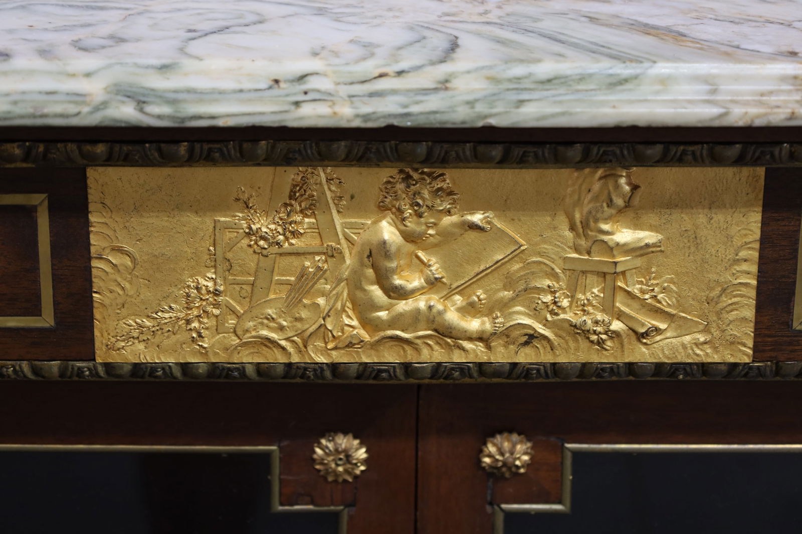 LOUIS XVI CORNER CABINET - 3