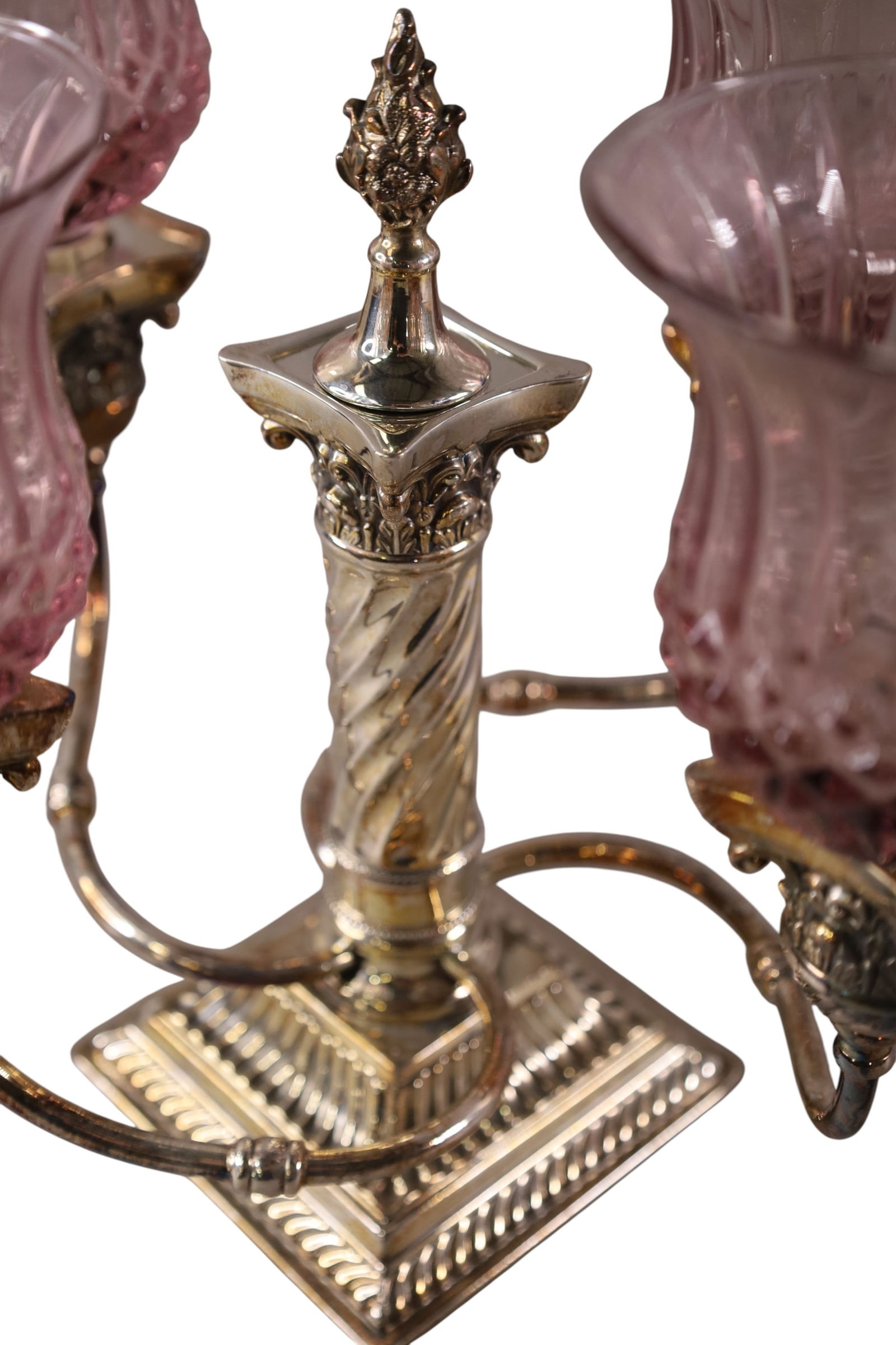 SILVERPLATED CENTER PIECE - 3