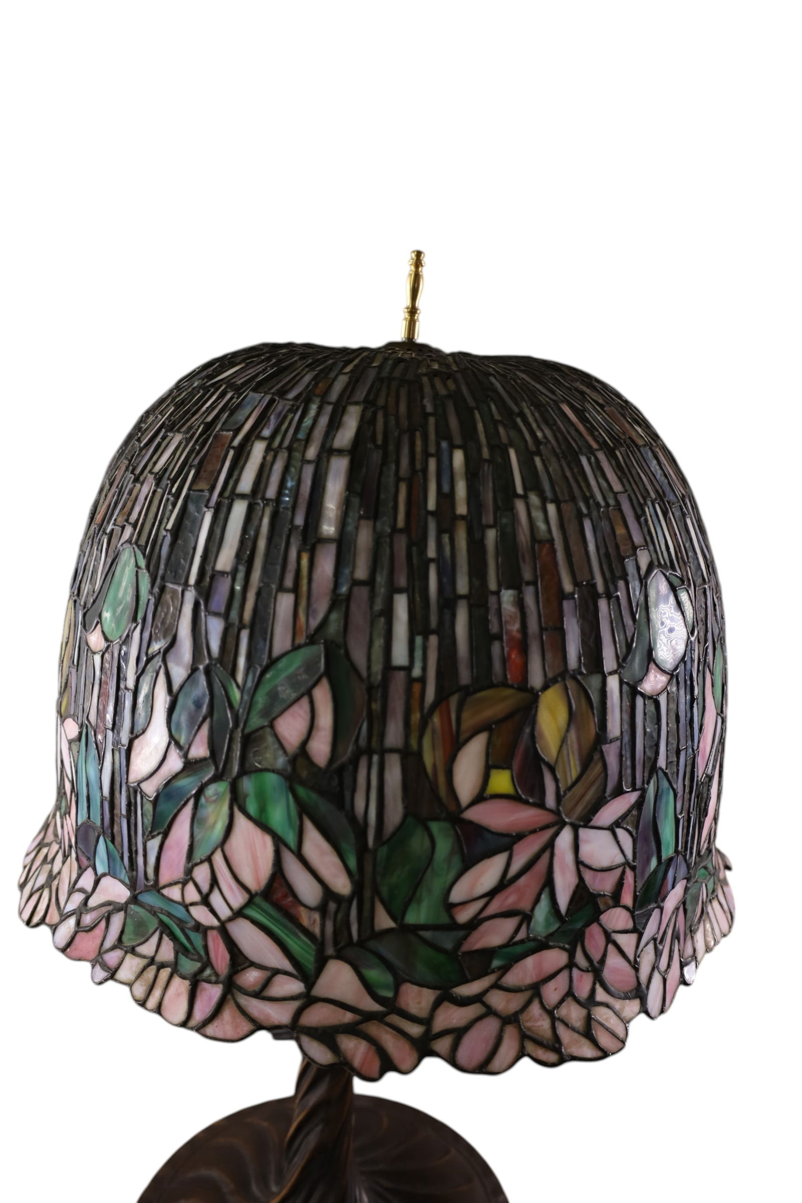 LEADED GLASS TABLE LAMP - 2