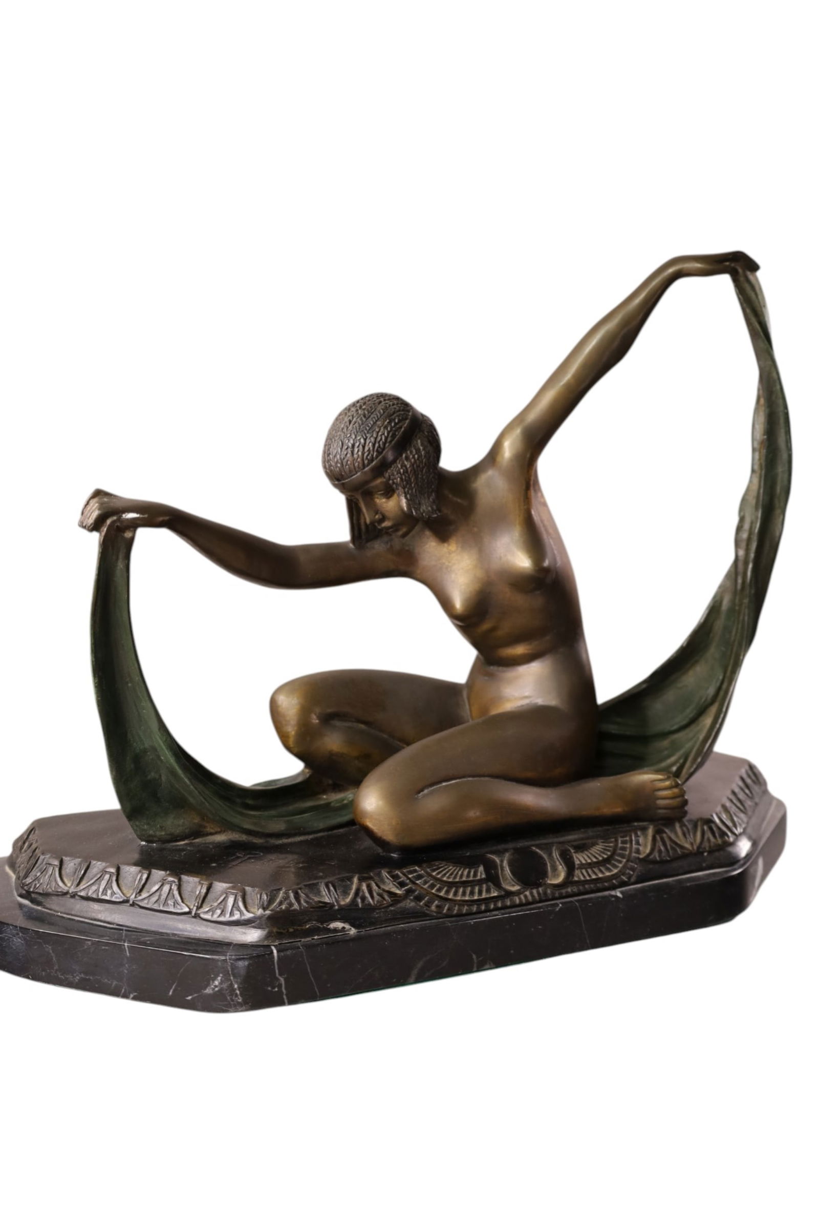 ART DECO STYLE BRONZE STATUE - 2