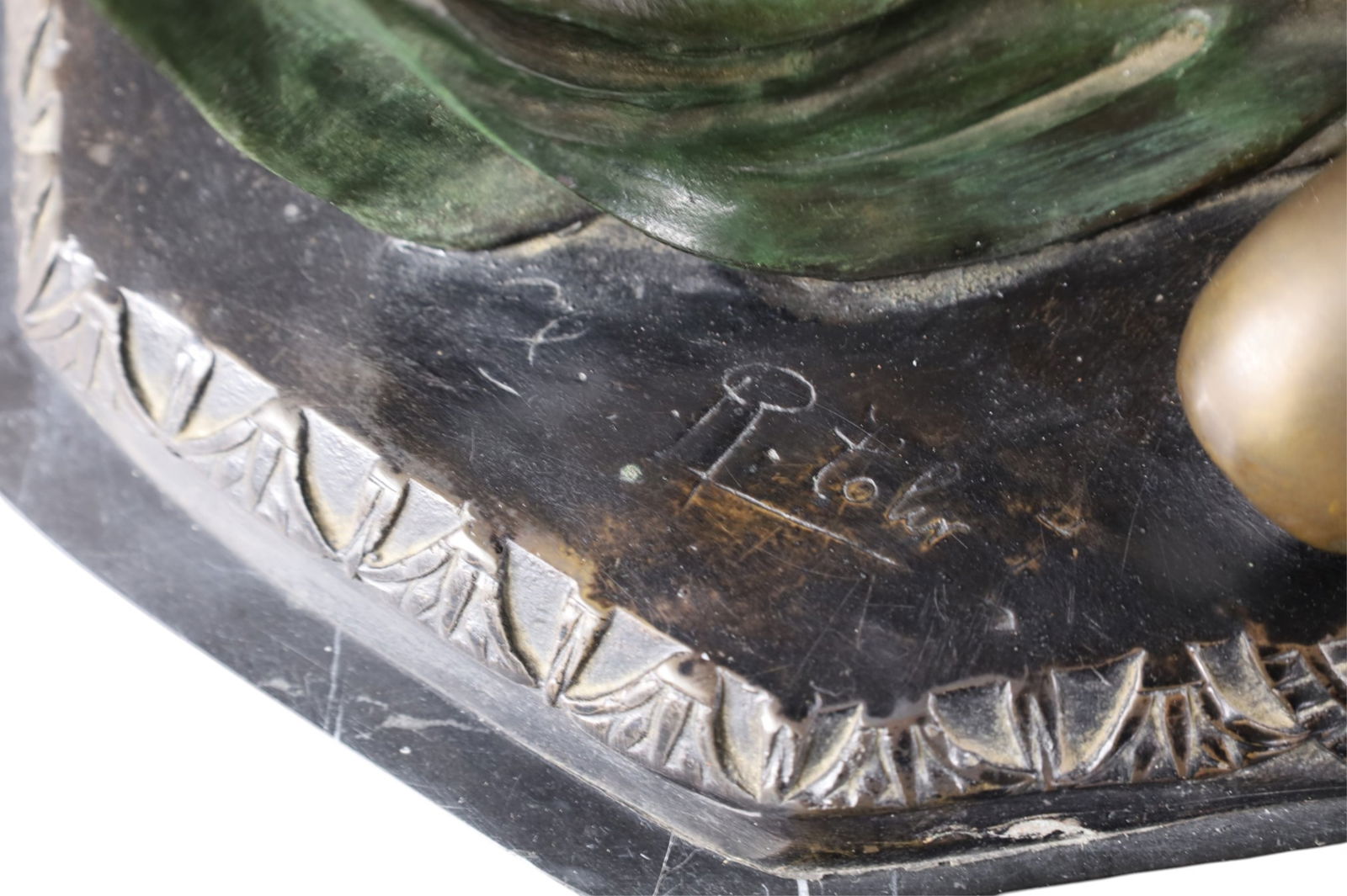 ART DECO STYLE BRONZE STATUE - 3