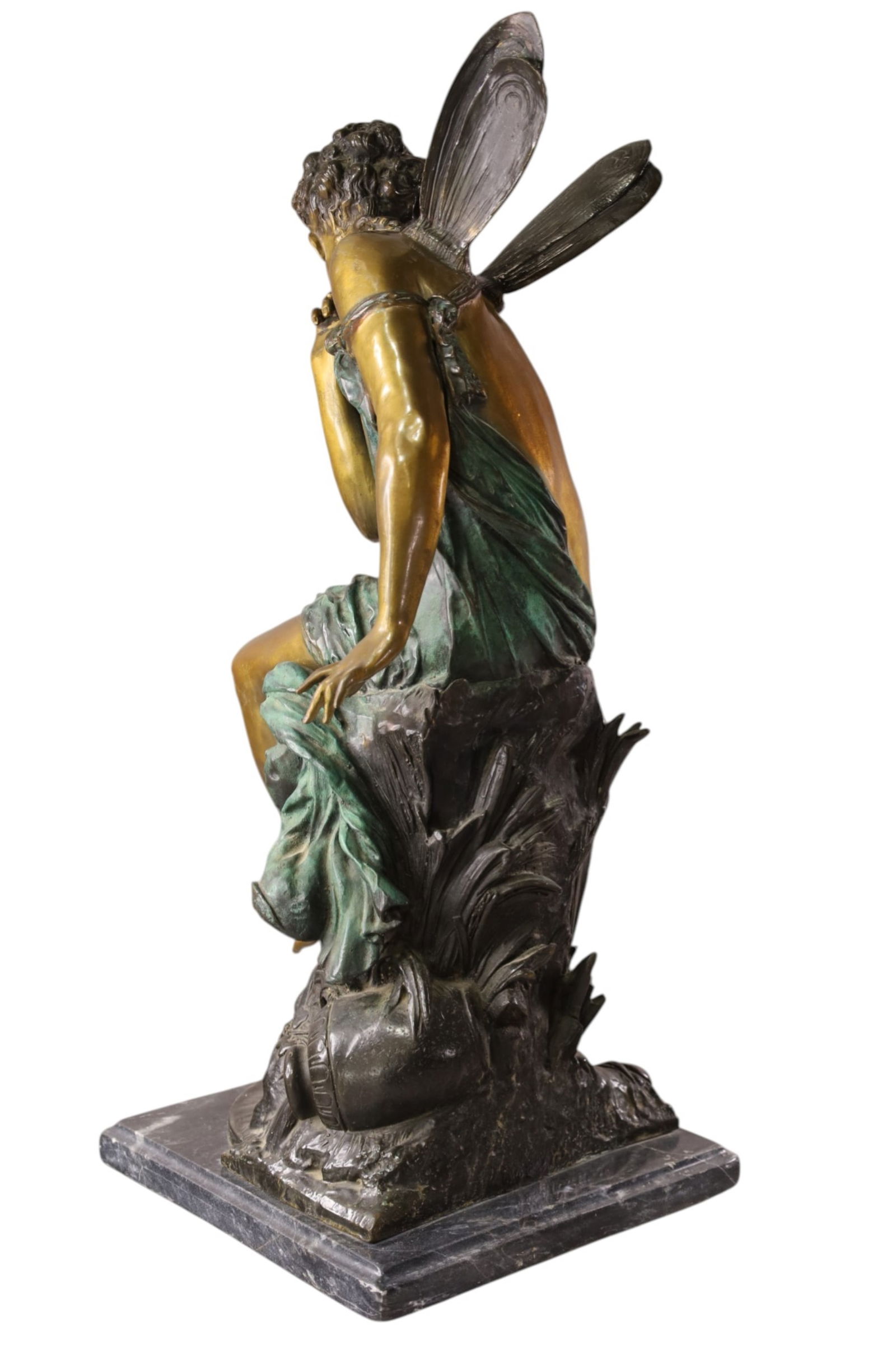 LARGE FEEET LA SOURCE BRONZE STATUE - 2