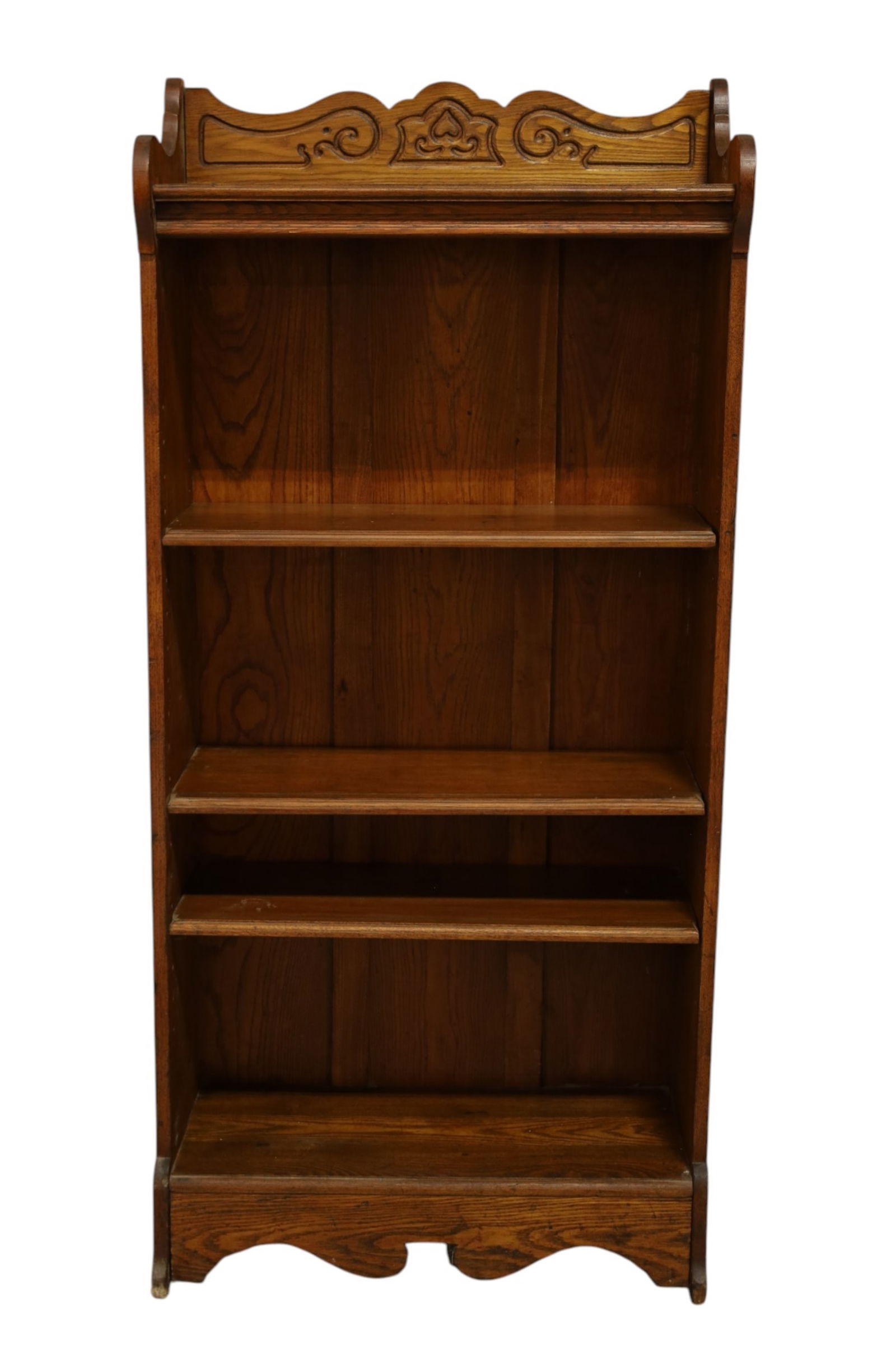 1900'S AM. OAK BOOKCASE (1 of 2)