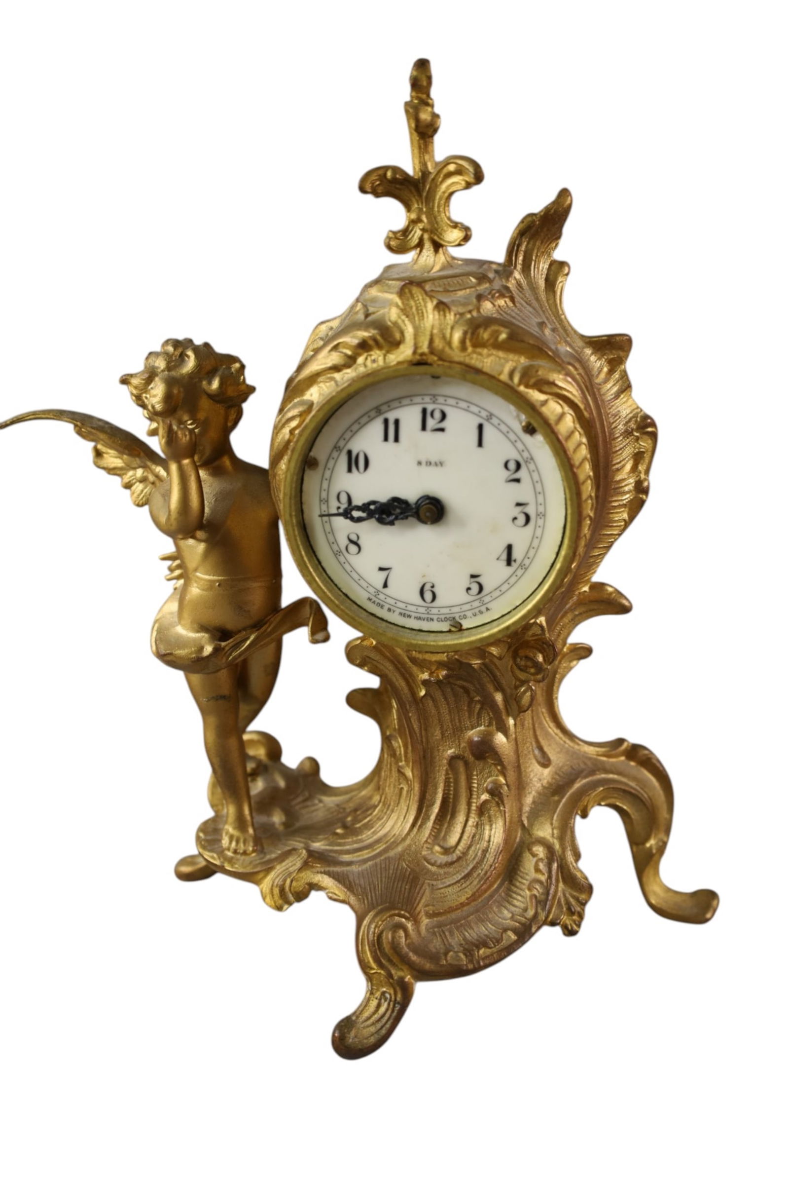 ART NOUVEAU SHELF CLOCK (1 of 3)