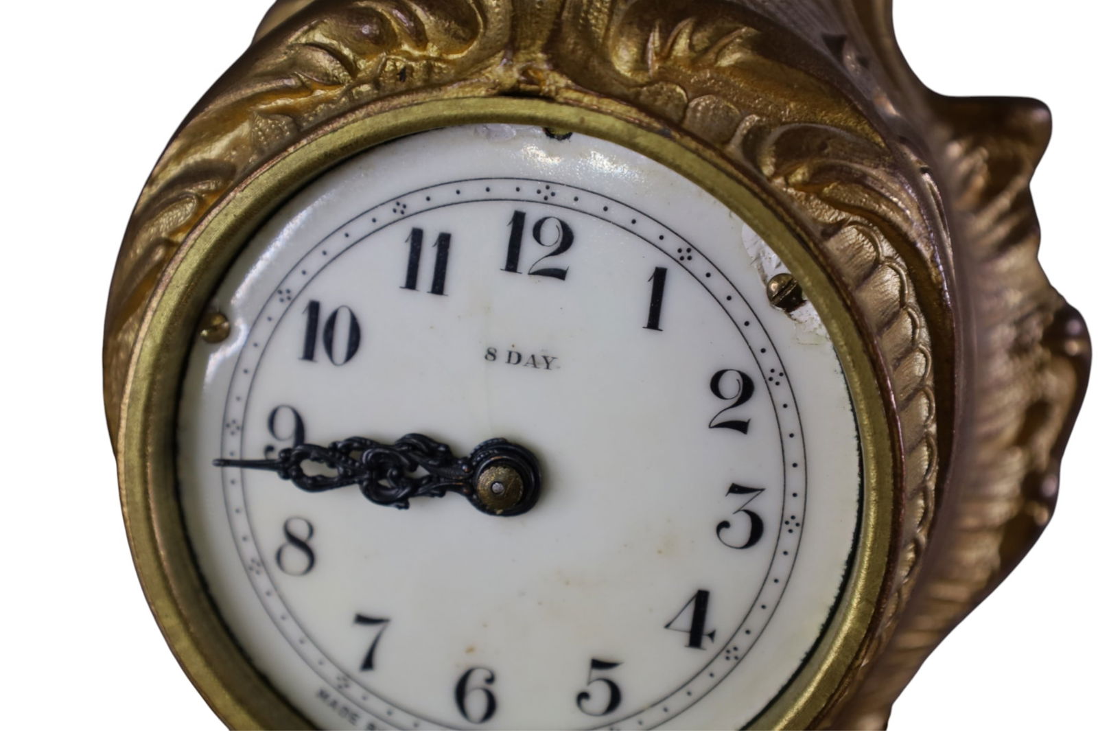 ART NOUVEAU SHELF CLOCK - 2