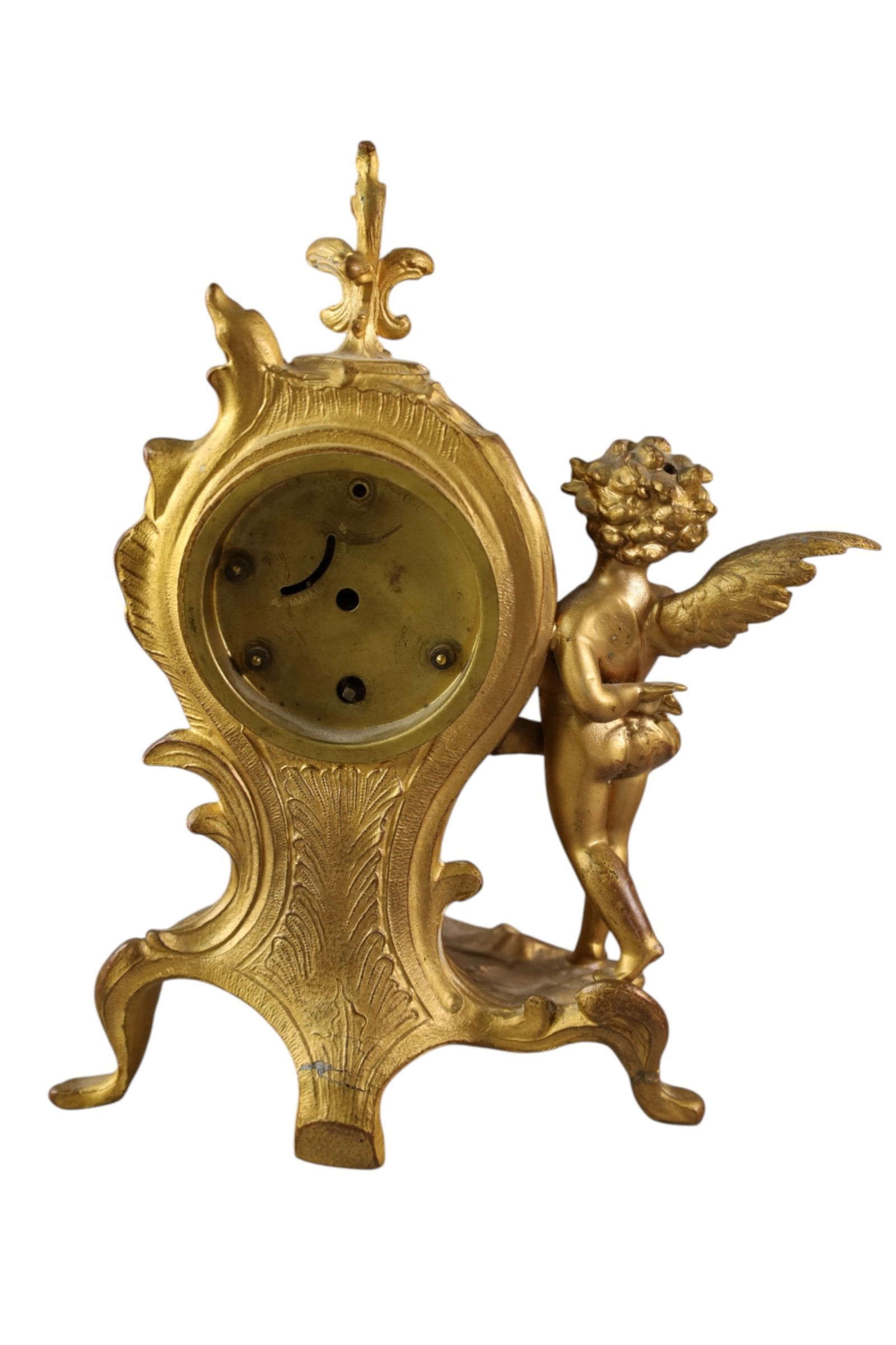 ART NOUVEAU SHELF CLOCK - 3