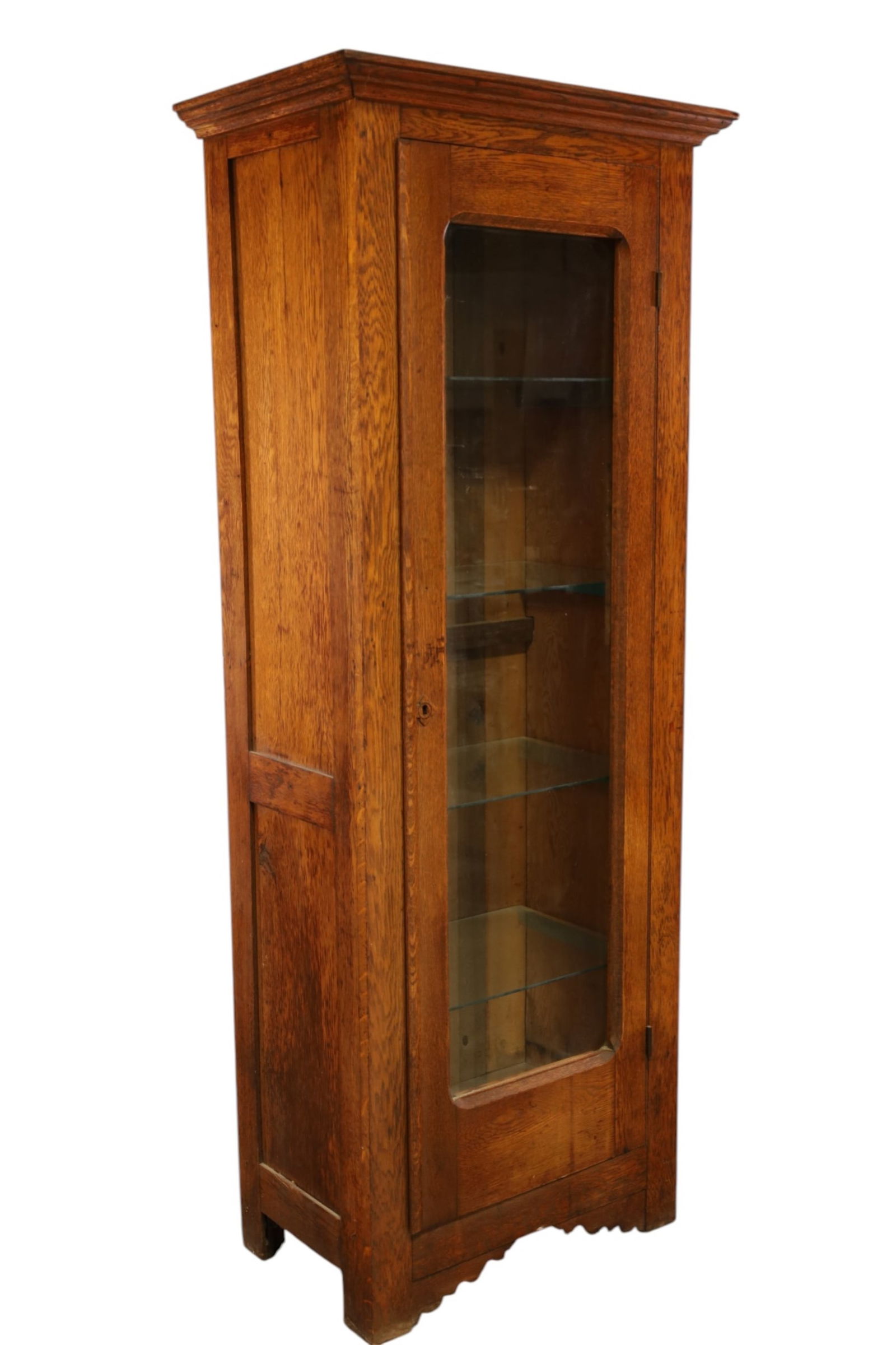 ANTIQUE AM. OAK BOOKCASE - 2