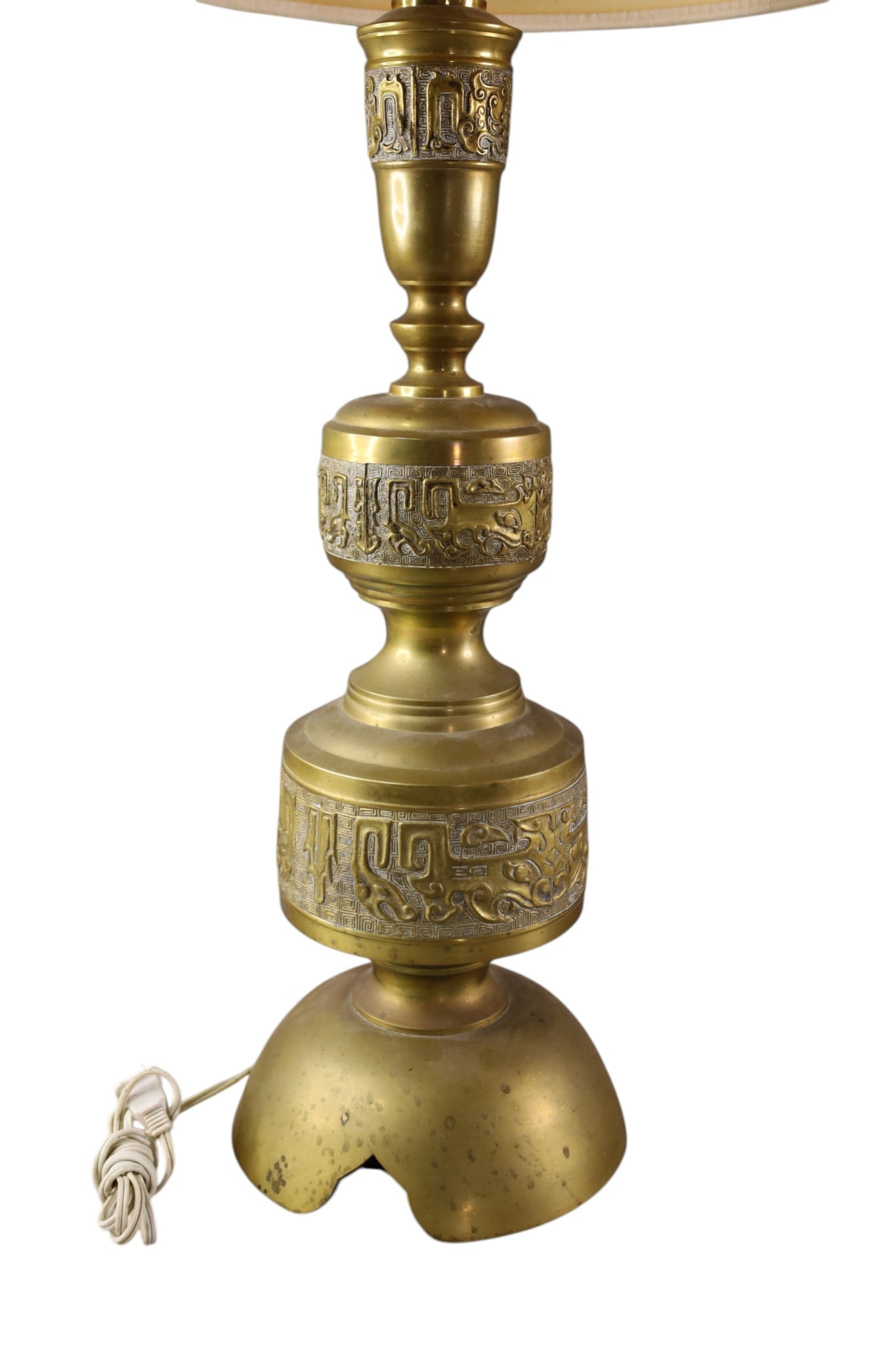 BRASS TABLE LAMP - 2