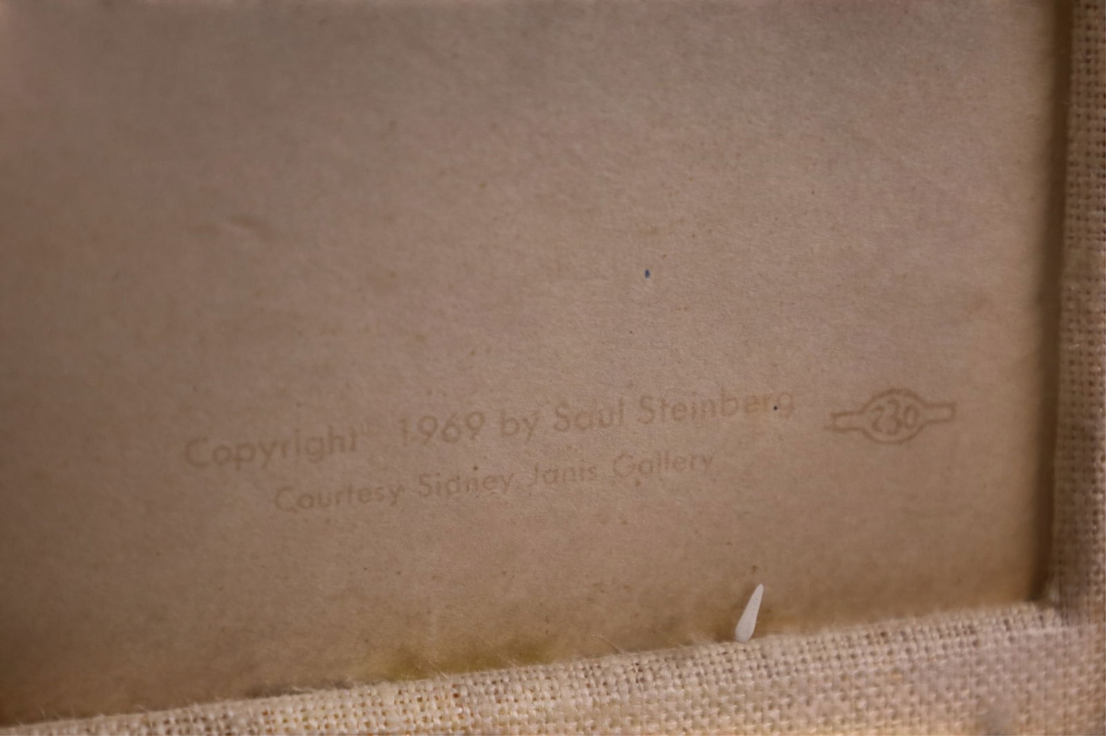 SAUL STEINBERG LITHOGRAPH - 3