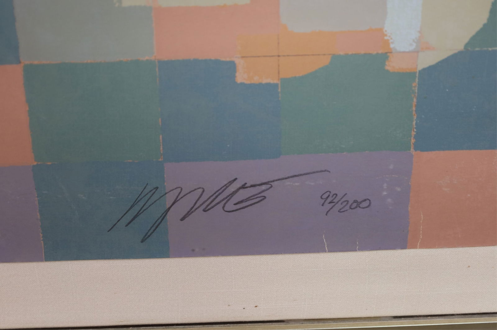 LARGE ABSTRACT PRINT - 2