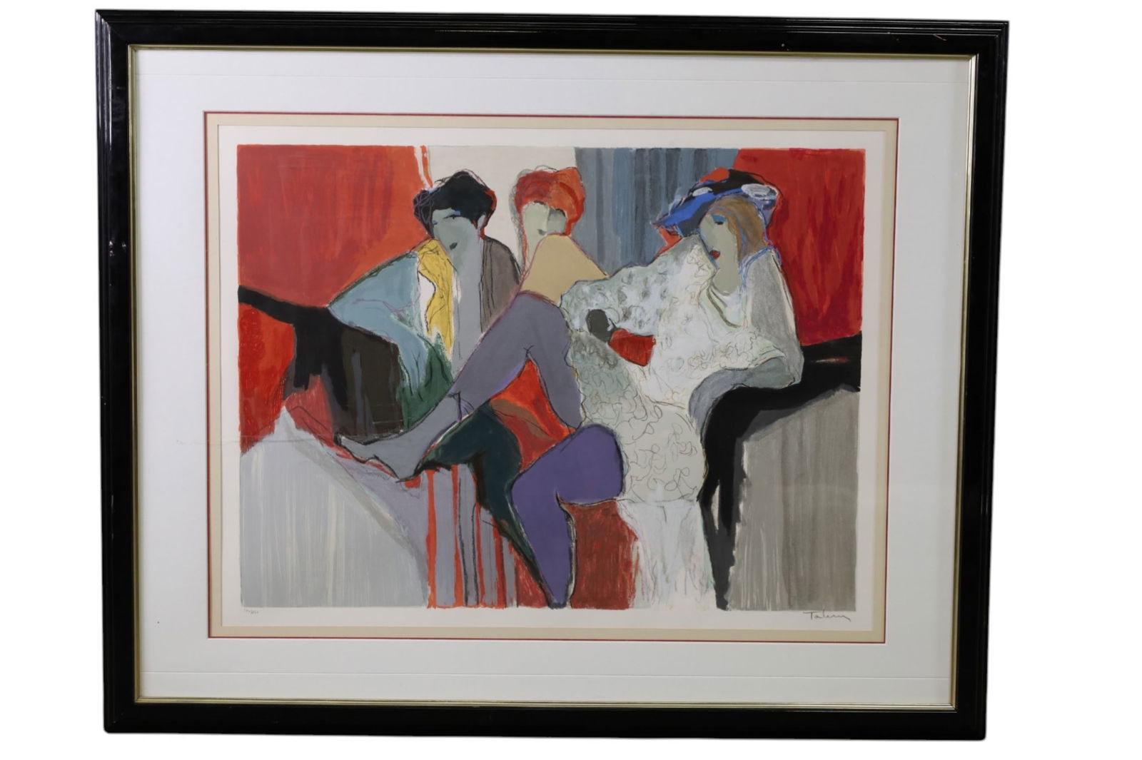 FRAMED TARKAY SILKSCREEN (1 of 4)