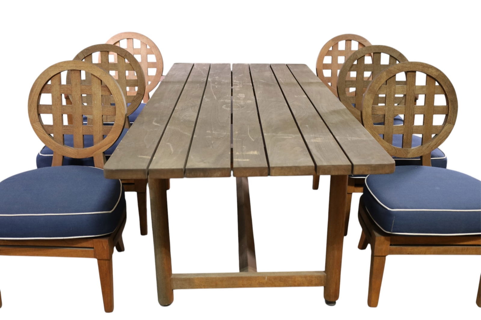 MCGUIRE PORTICO TEAK PATIO SET (1 of 6)