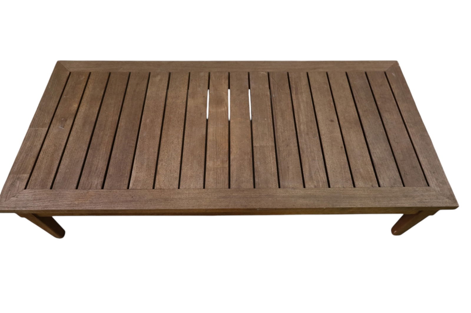MCGUIRE TEAK COFFEE TABLE - 2