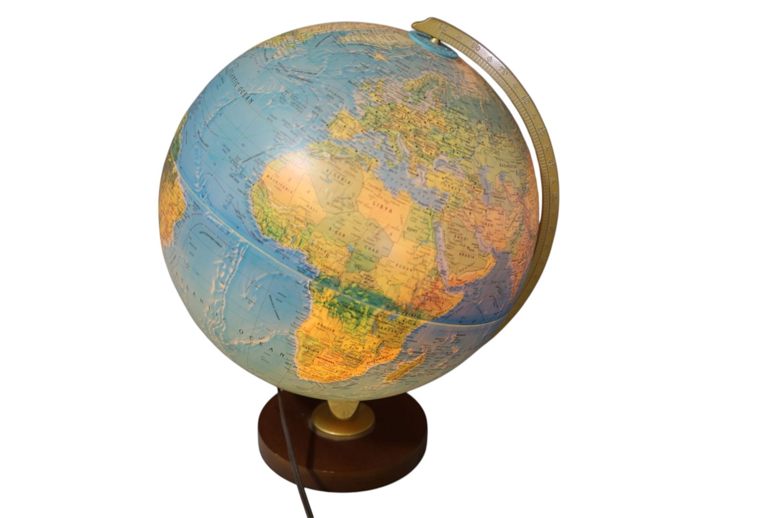 MID CENTURY GLOBE - 3