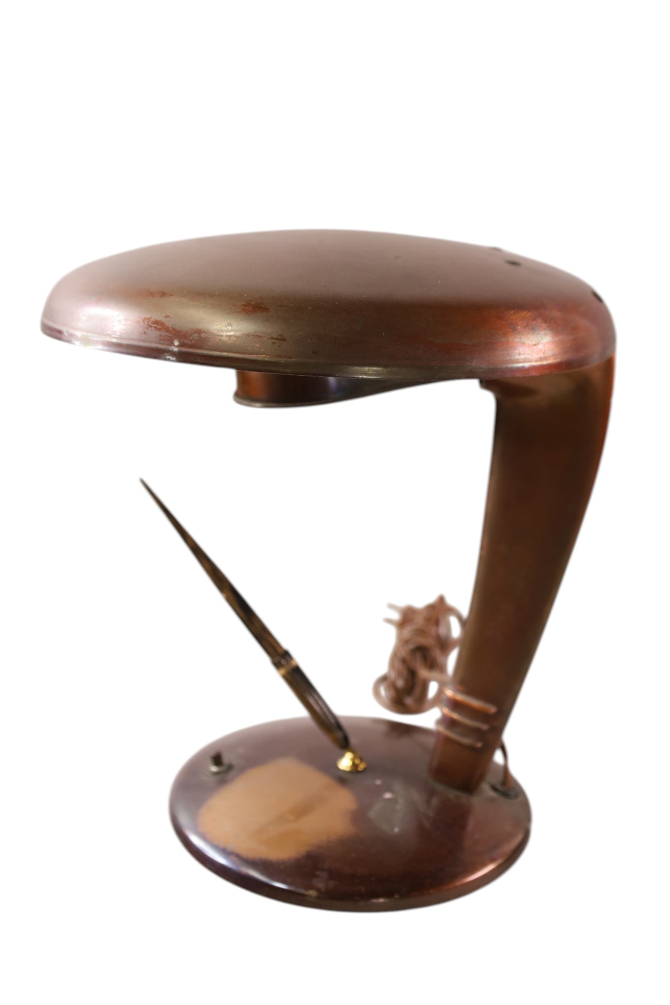 SHEAFFER MCM INKWELL LAMP - 3