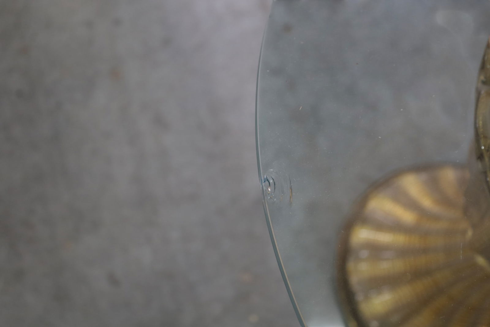 MURANO STYLE GLASS SIDE TABLE - 3