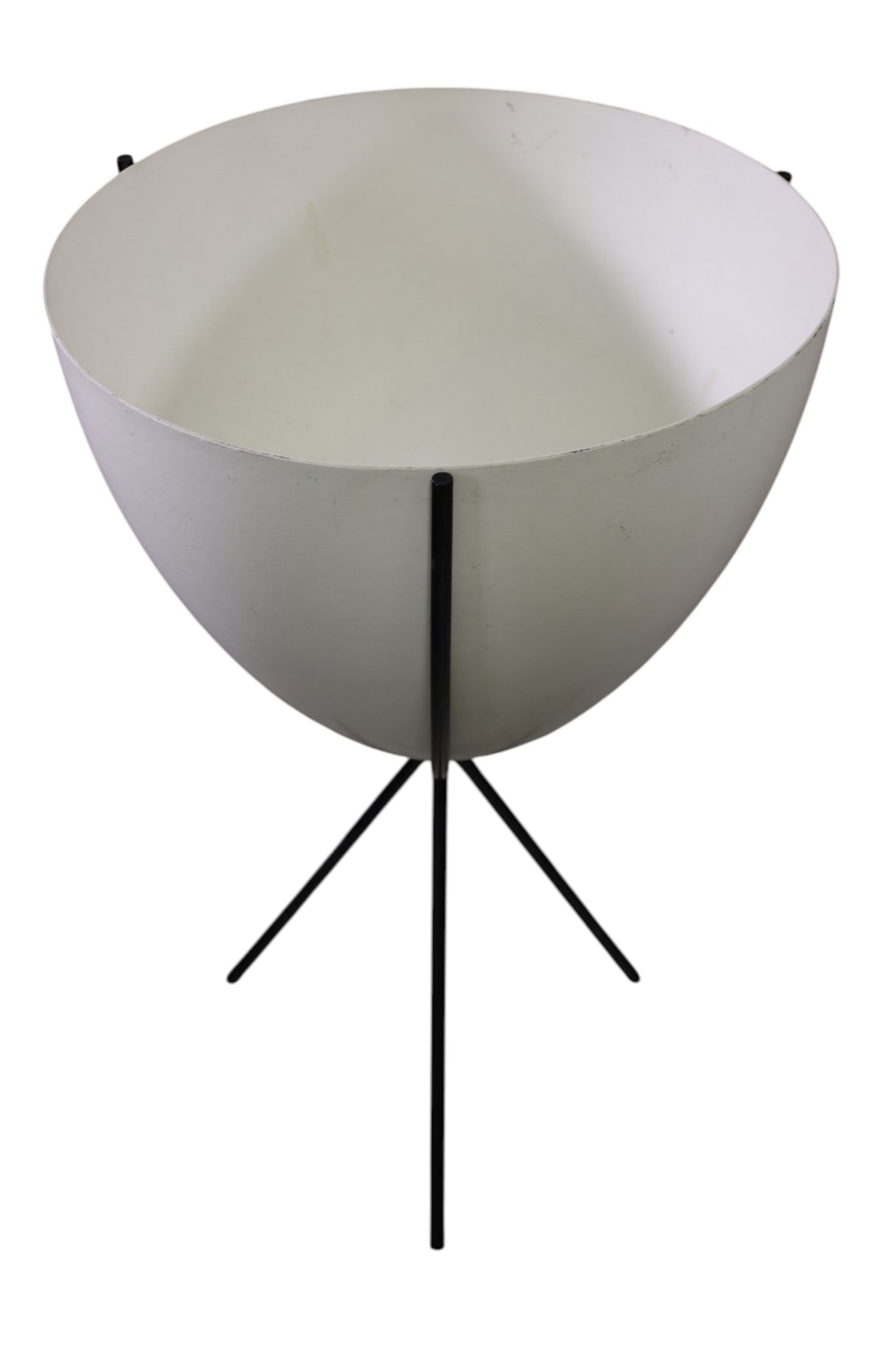 MCM PLANTER: MCM PLANTER IN STAND, 16" DIAM x 22" H.