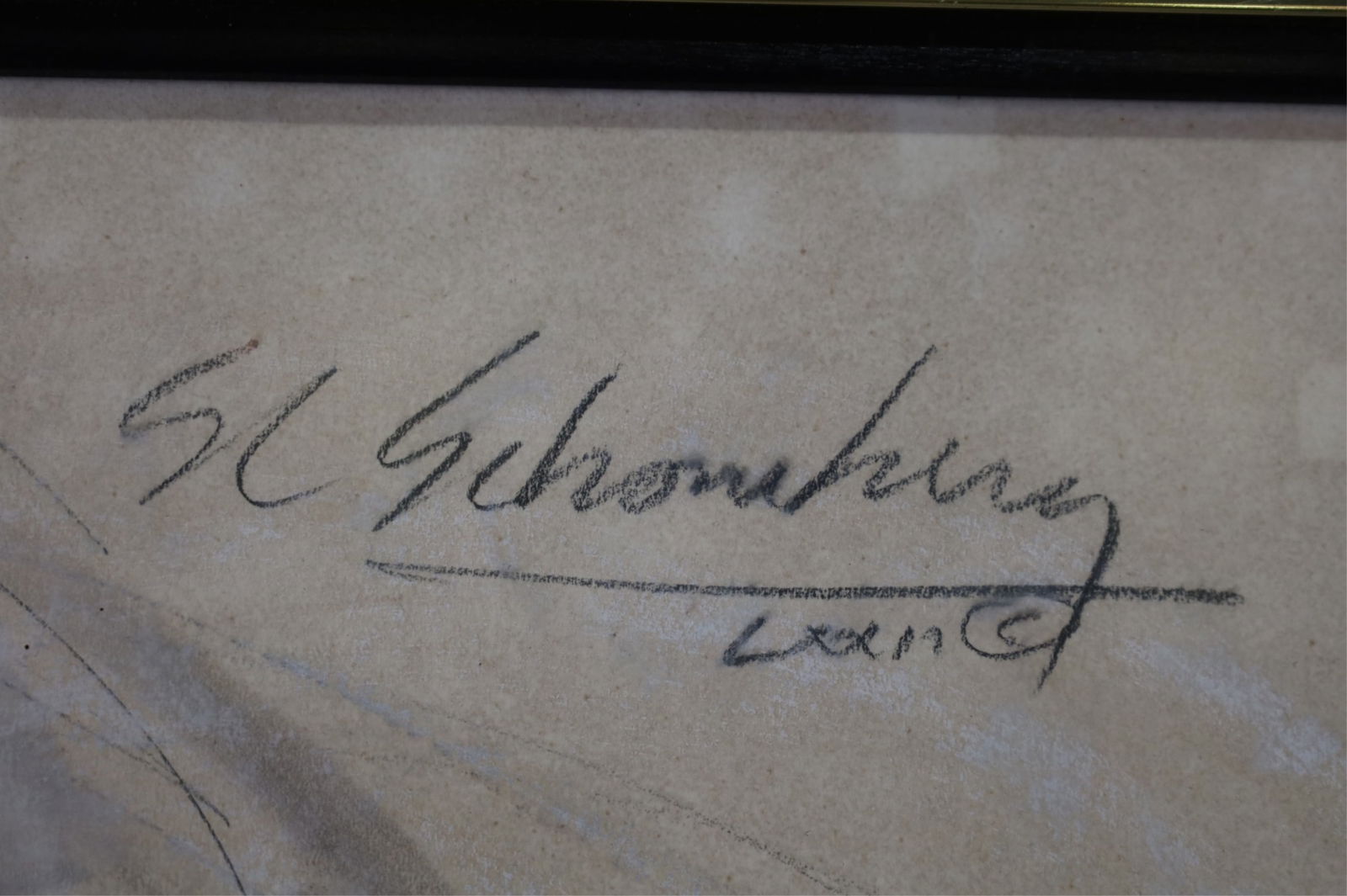 SHELDON SCHONEBERG NUDE PASTEL - 2