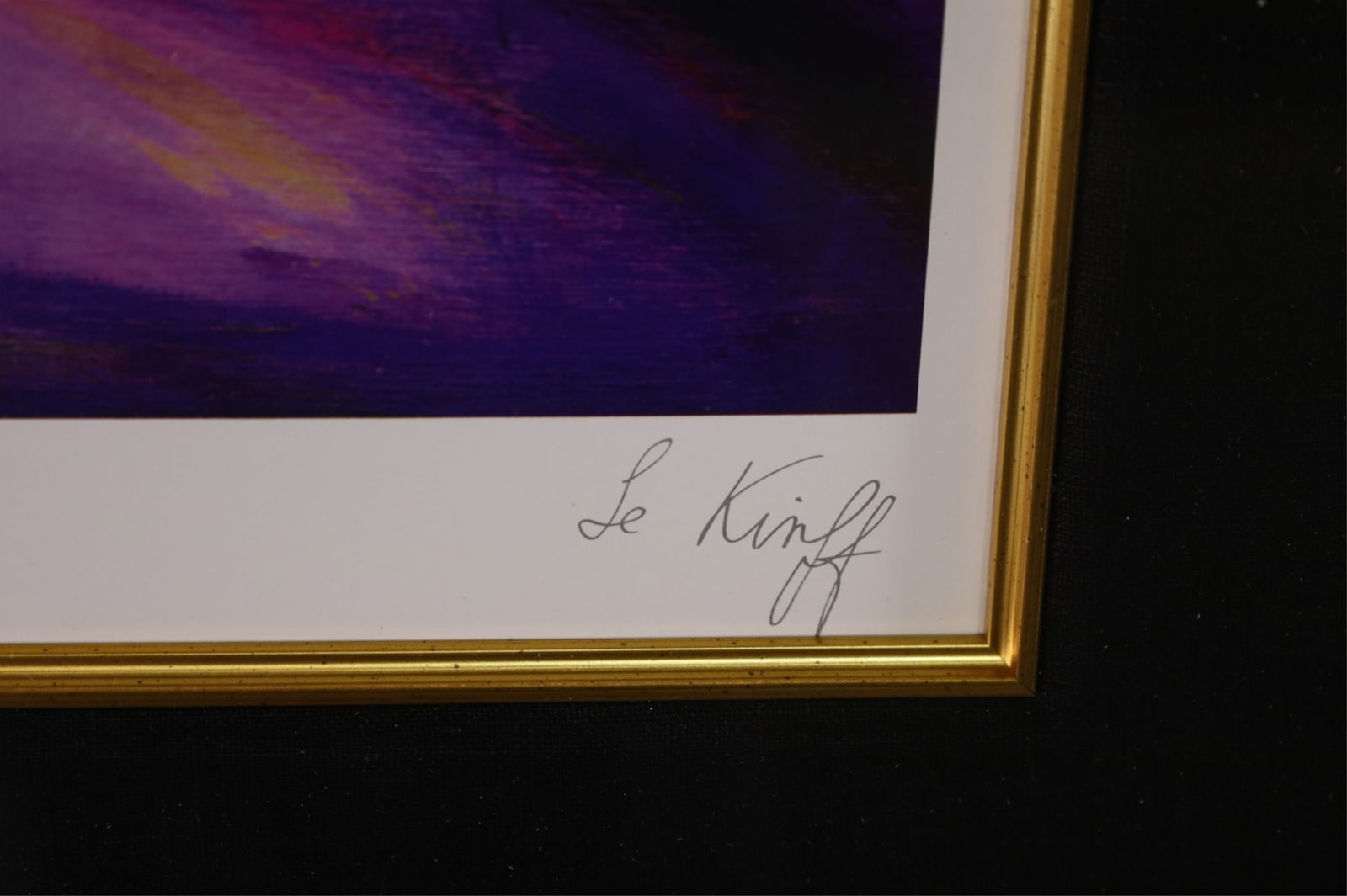 LINDA LE KINFF LITHOGRAPH - 2